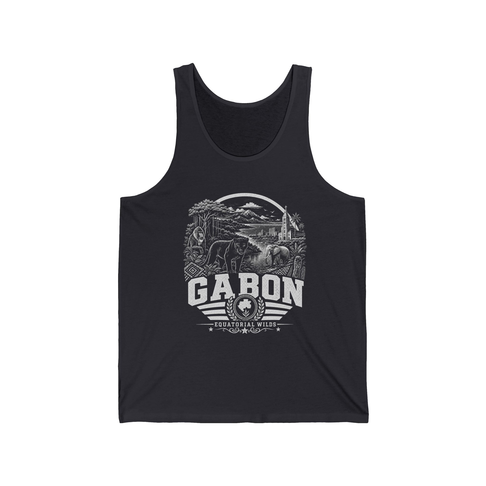 Gabon Equatorial Wilds Men's Tank Top