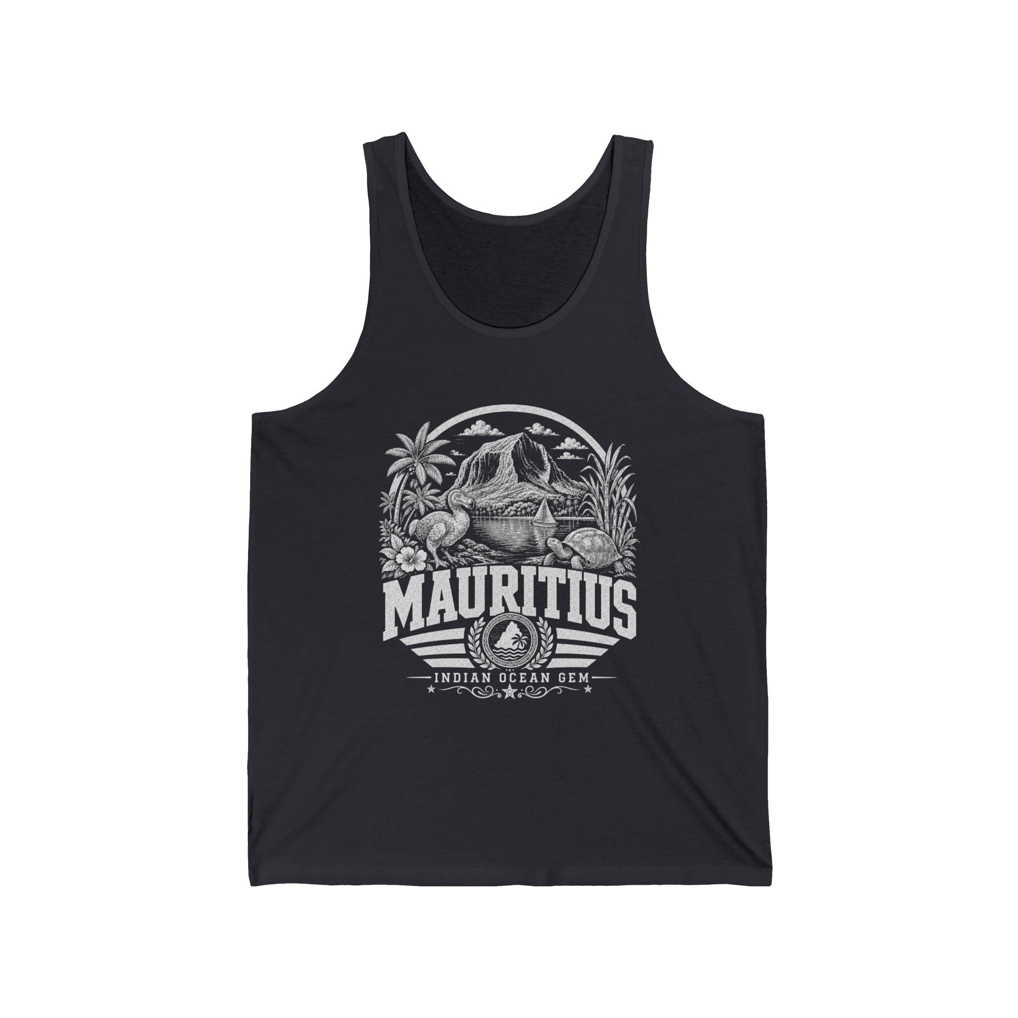 Mauritius Indian Ocean Gem Men's Tank Top