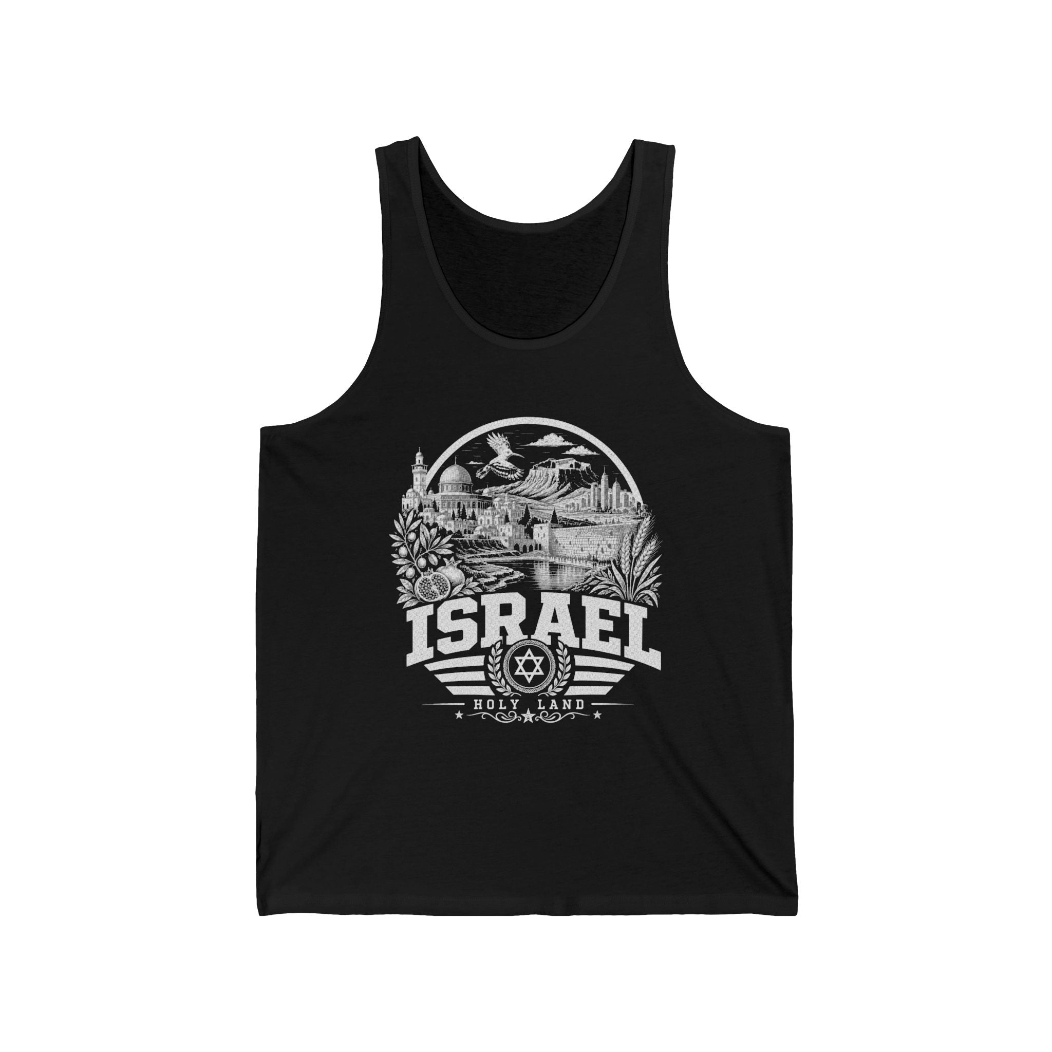 Camiseta de tirantes para hombre Israel