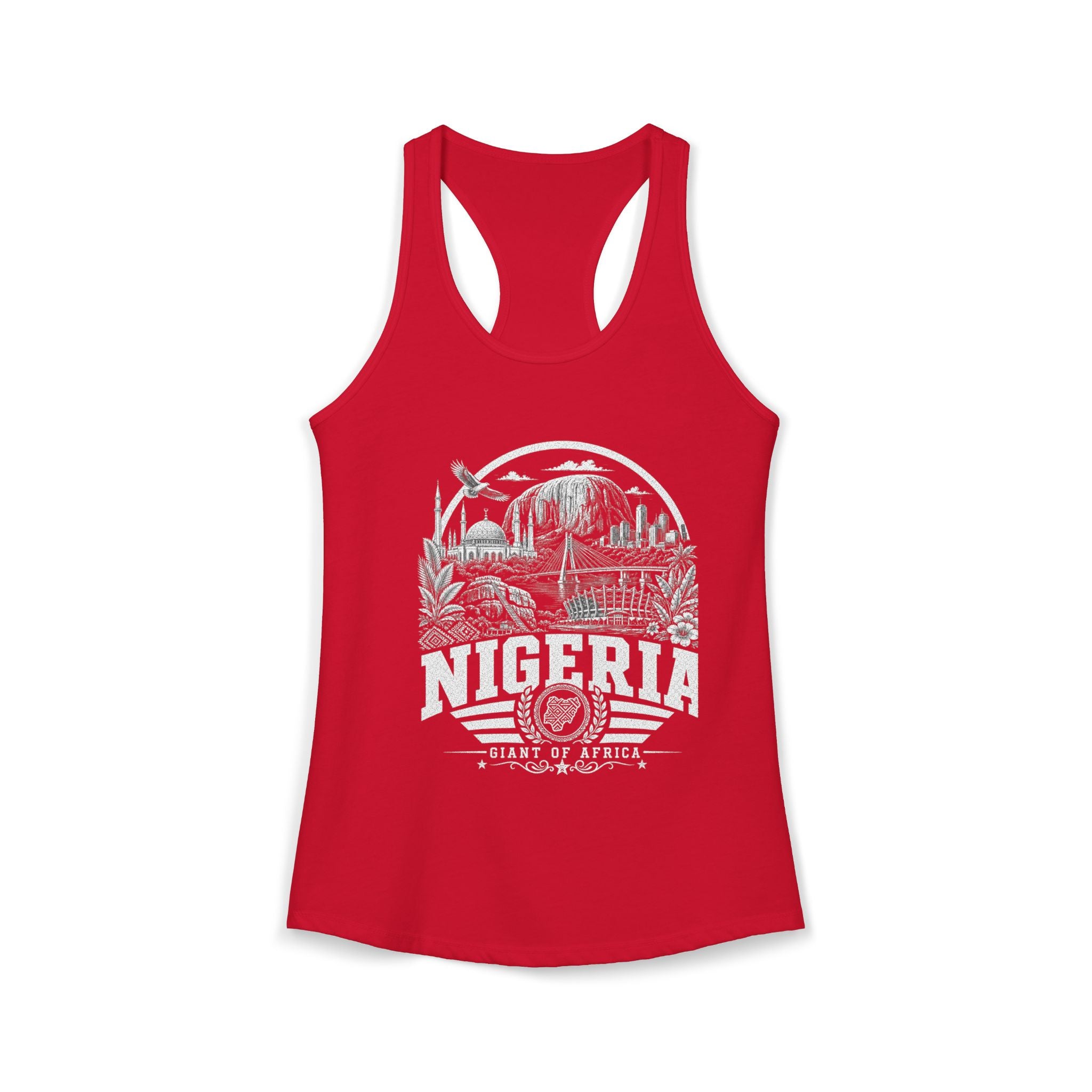 Nigeria Giant of Africa Women's Tank Top