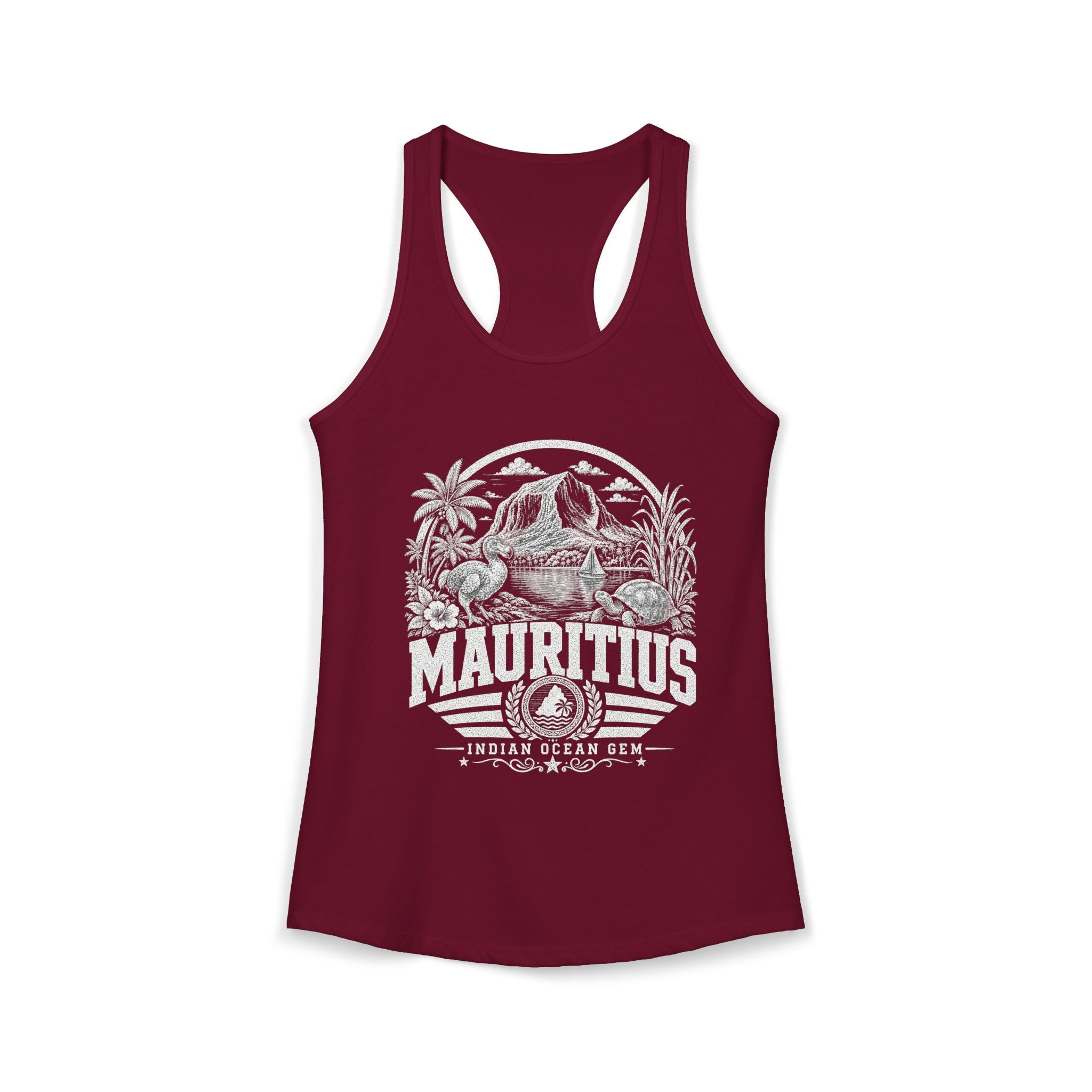 Mauritius Indian Ocean Gem Women's Tank Top