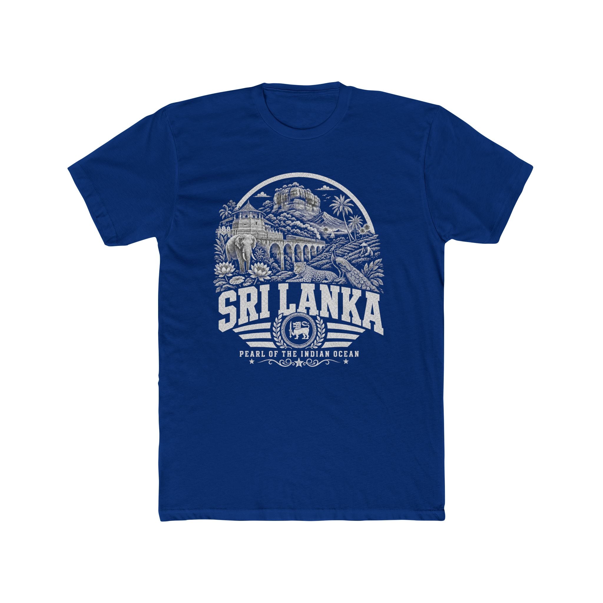 Camiseta Masculina Sri Lanka Pérola do Oceano Índico