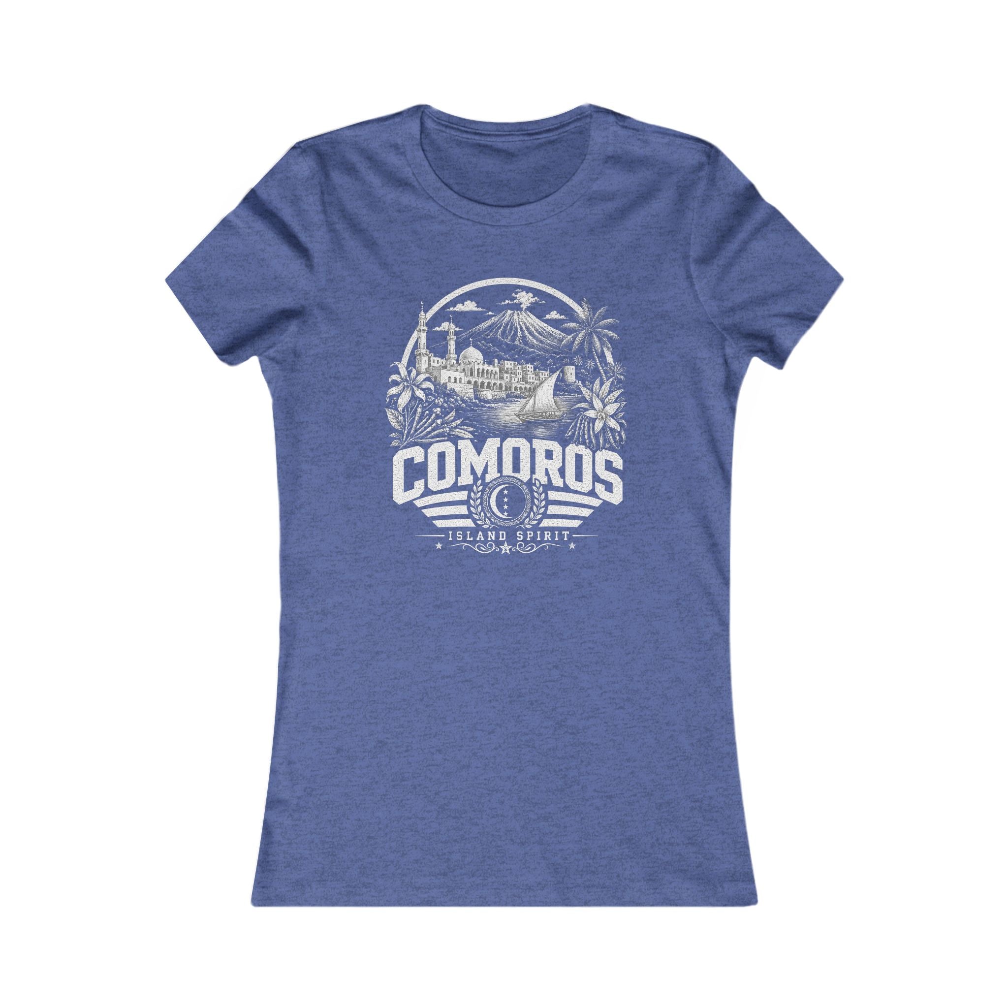 Camiseta Feminina Comoros Island Spirit