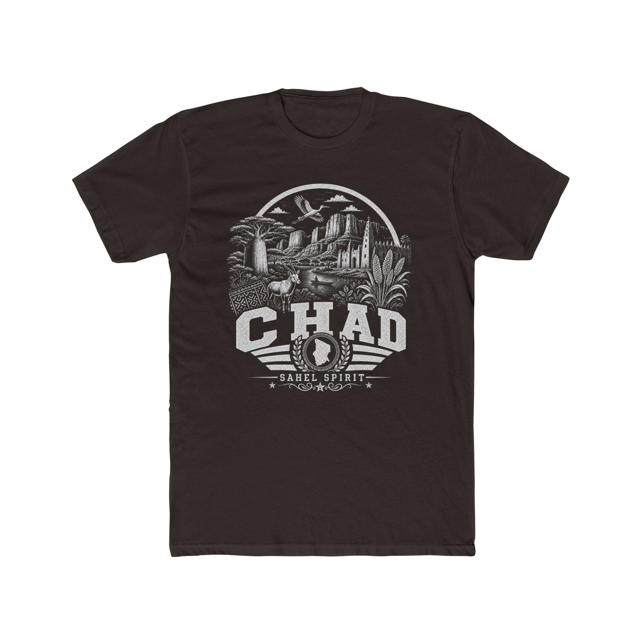 Camiseta Masculina Chade Sahel Spirit