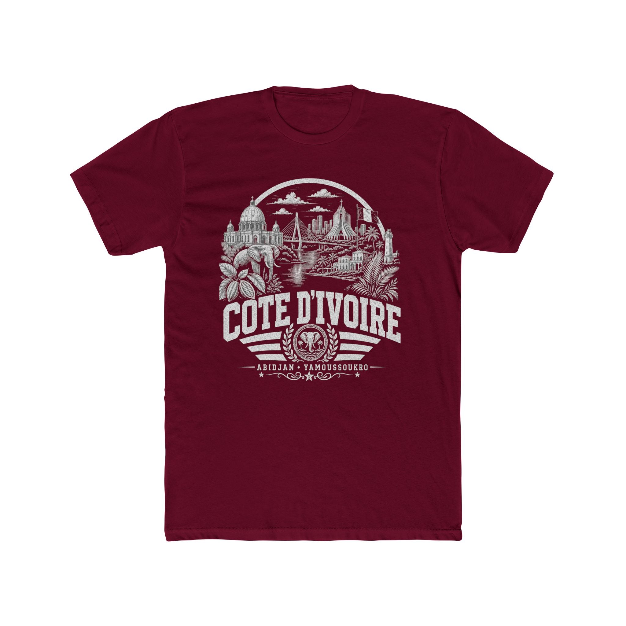 Cote d'Ivoire Land of Elephants Men's Tee
