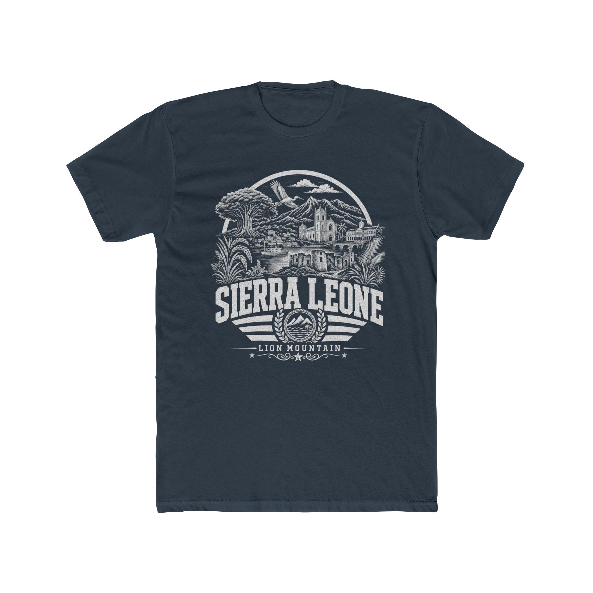 Sierra Leone Lion Mountain Men's Tee