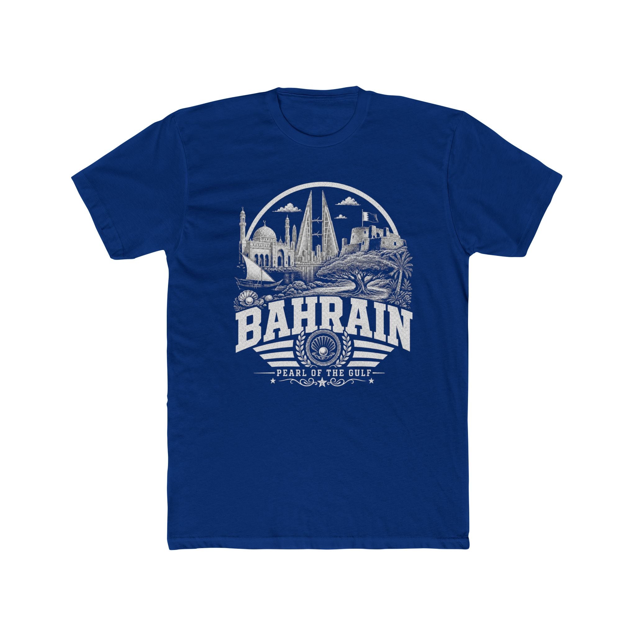 Camiseta Masculina Bahrain Pérola do Golfo