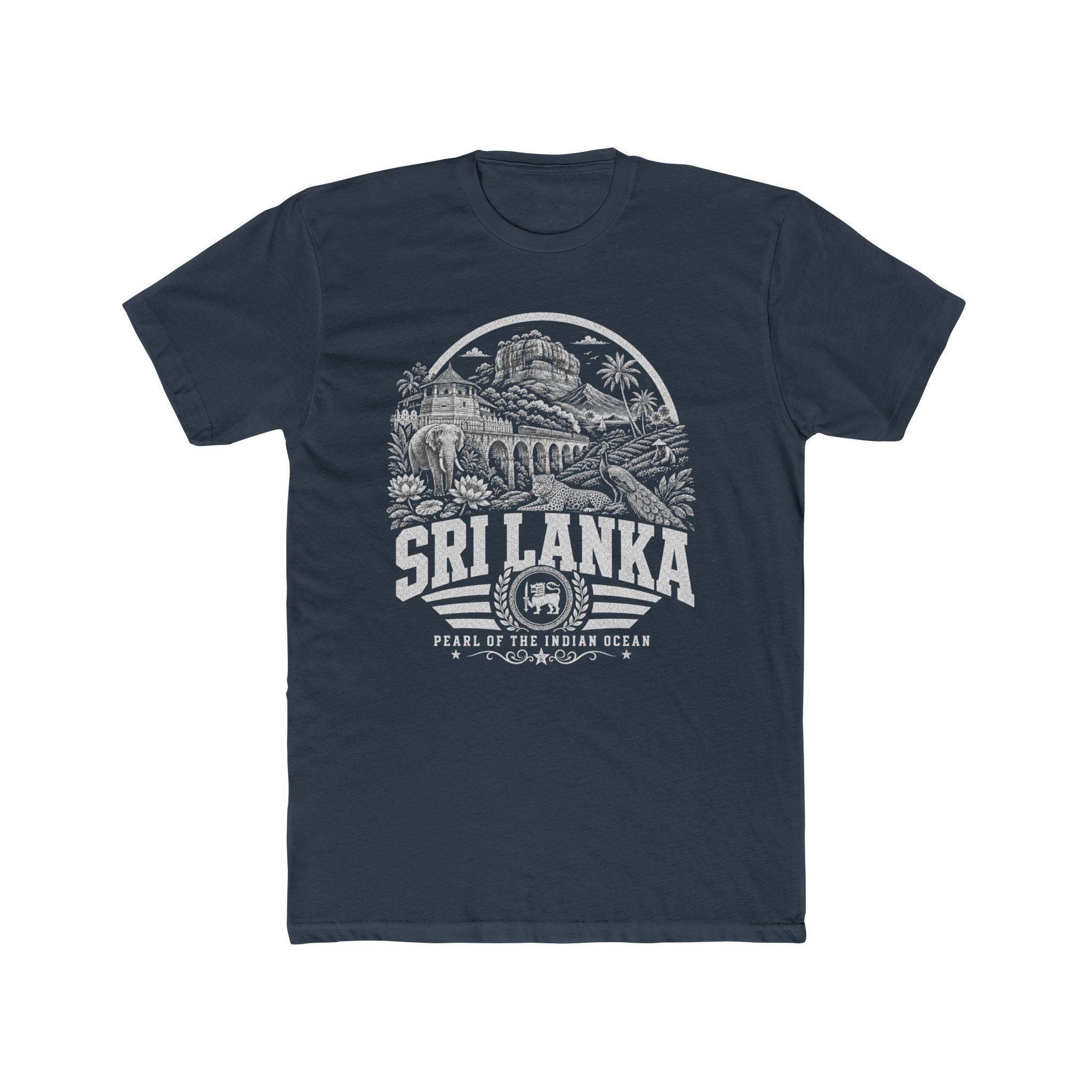 Camiseta Masculina Sri Lanka Pérola do Oceano Índico