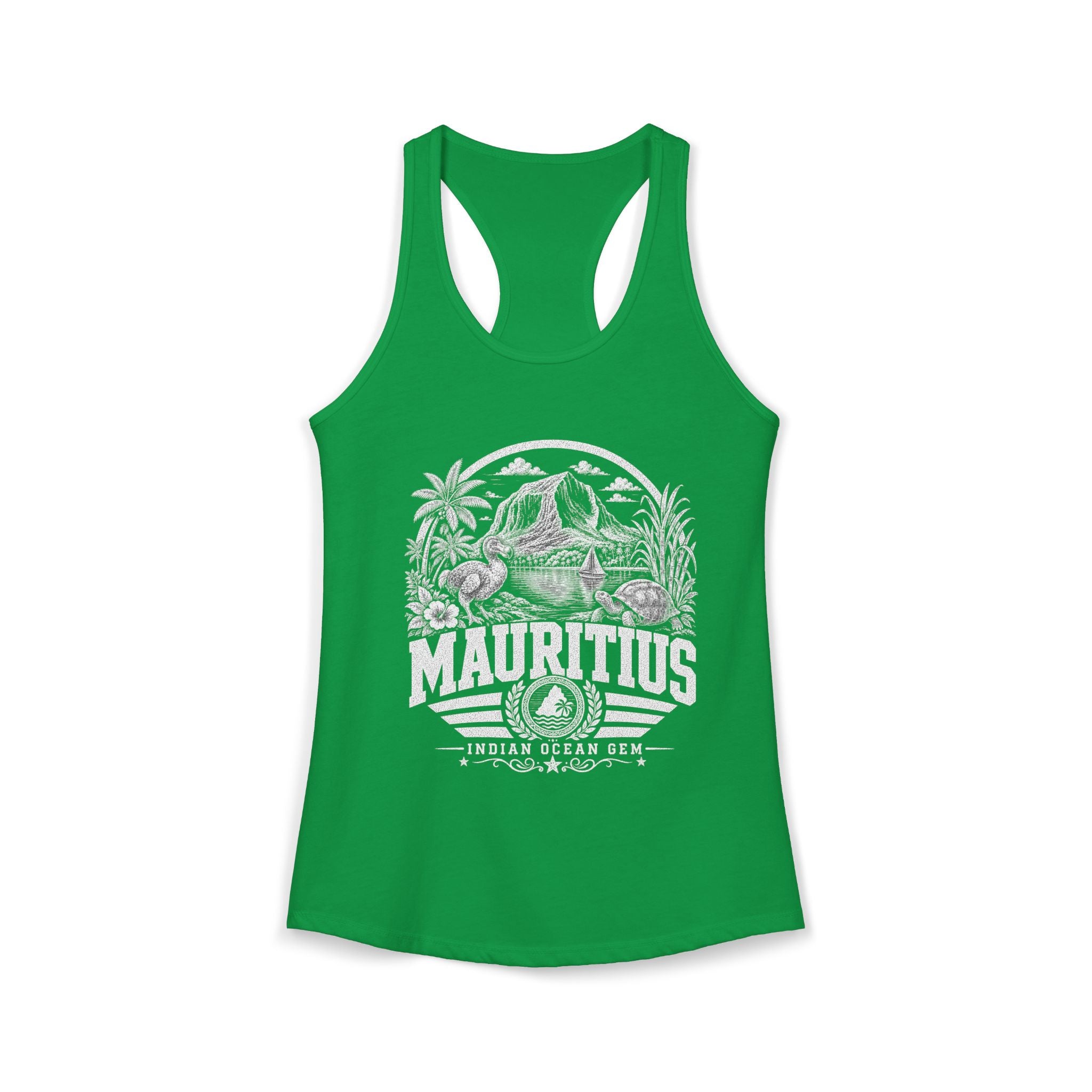 Mauritius Indian Ocean Gem Women's Tank Top