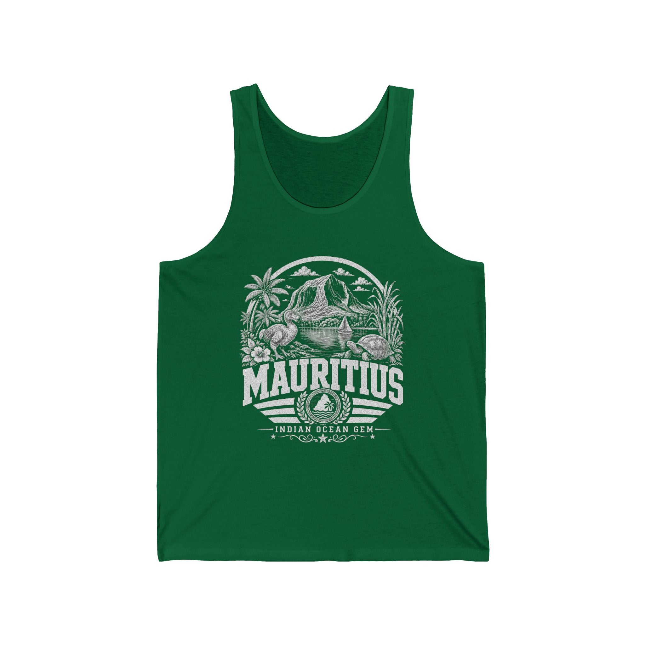 Mauritius Indian Ocean Gem Men's Tank Top