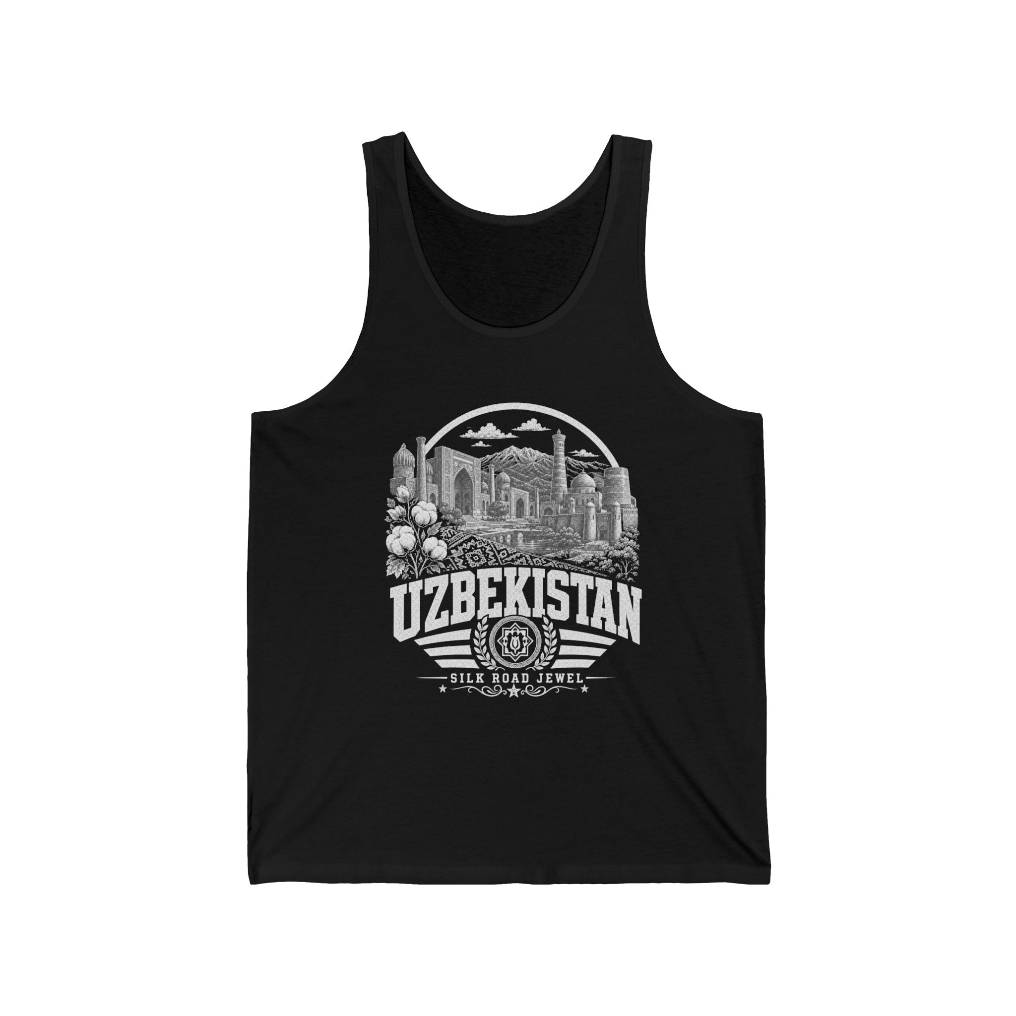 Uzbekistan Silk Road Jewel Men's Tank Top