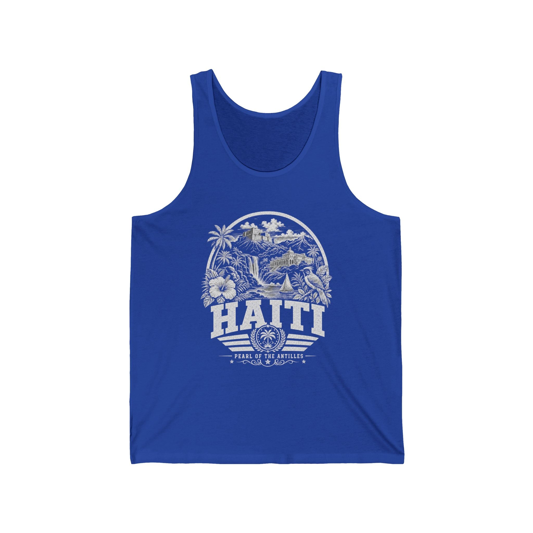 Haiti Pearl of the Antilles Men's Tank Top