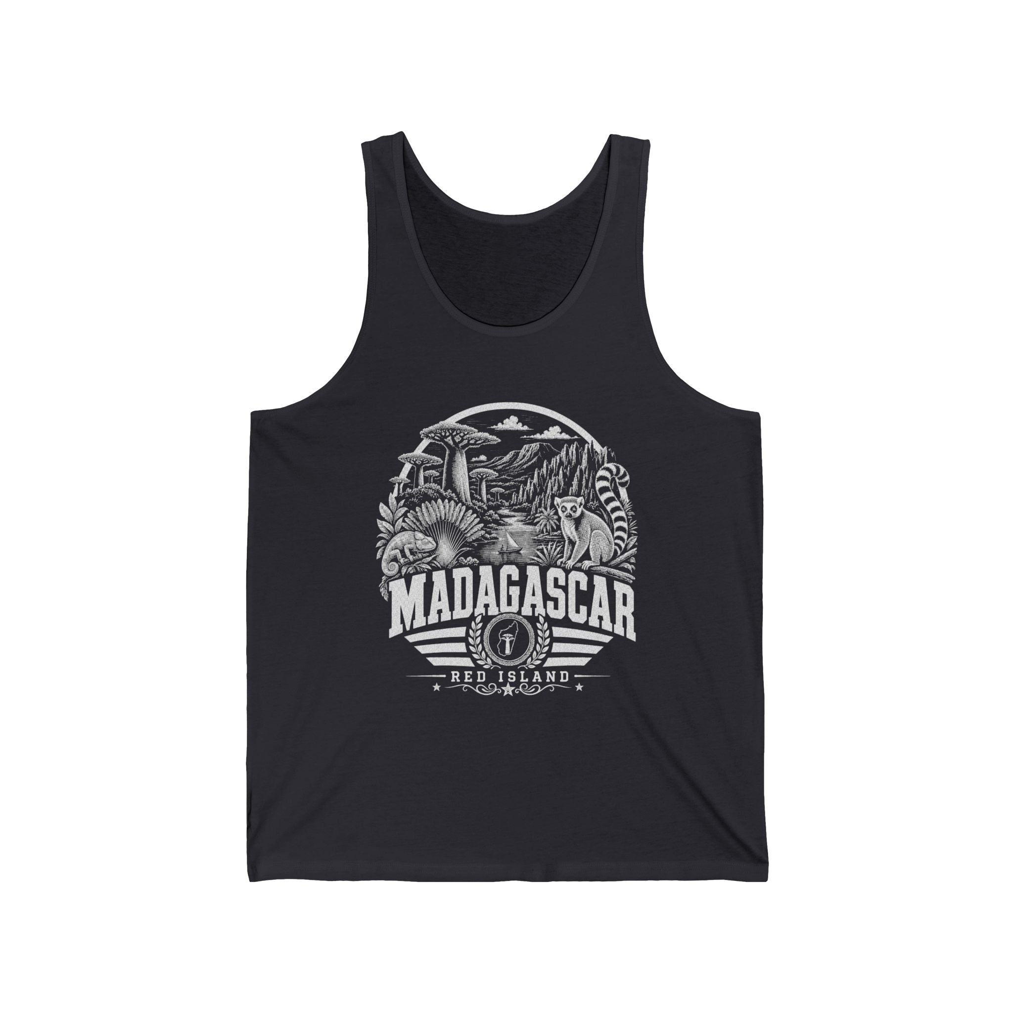 Madagascar Red Island Men's Tank Top