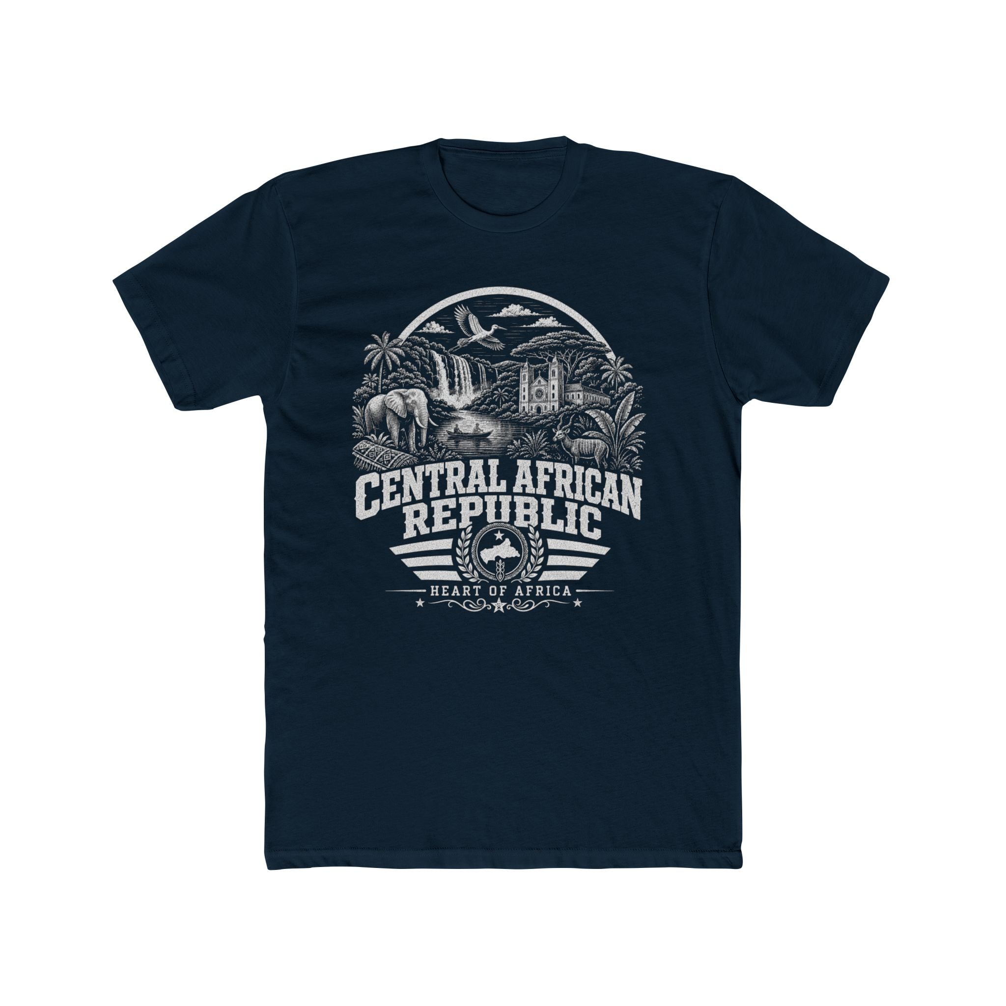 Central African Republic Heart of Africa Men's Tee
