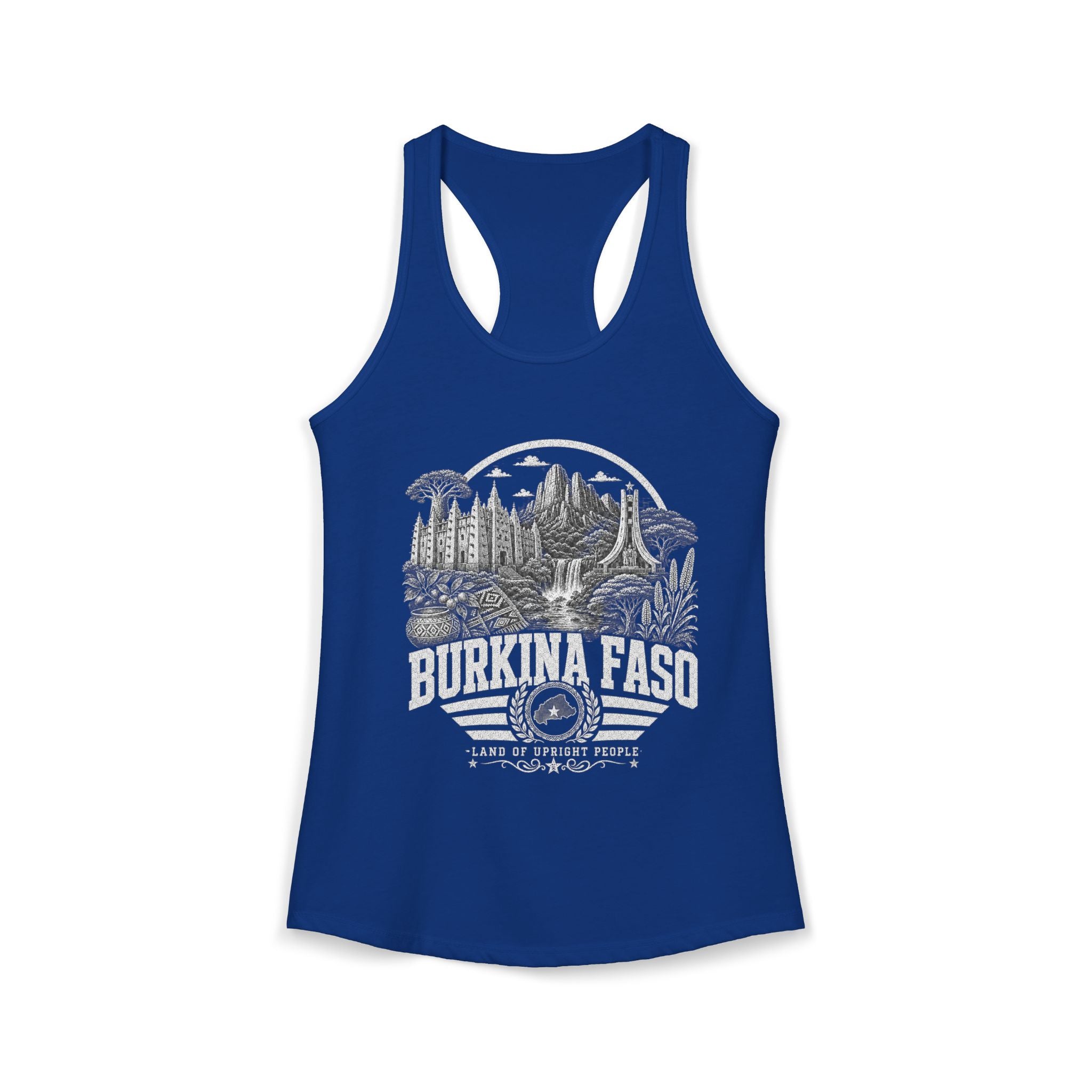 Burkina Faso Land of Upright People Women's Tank Top
