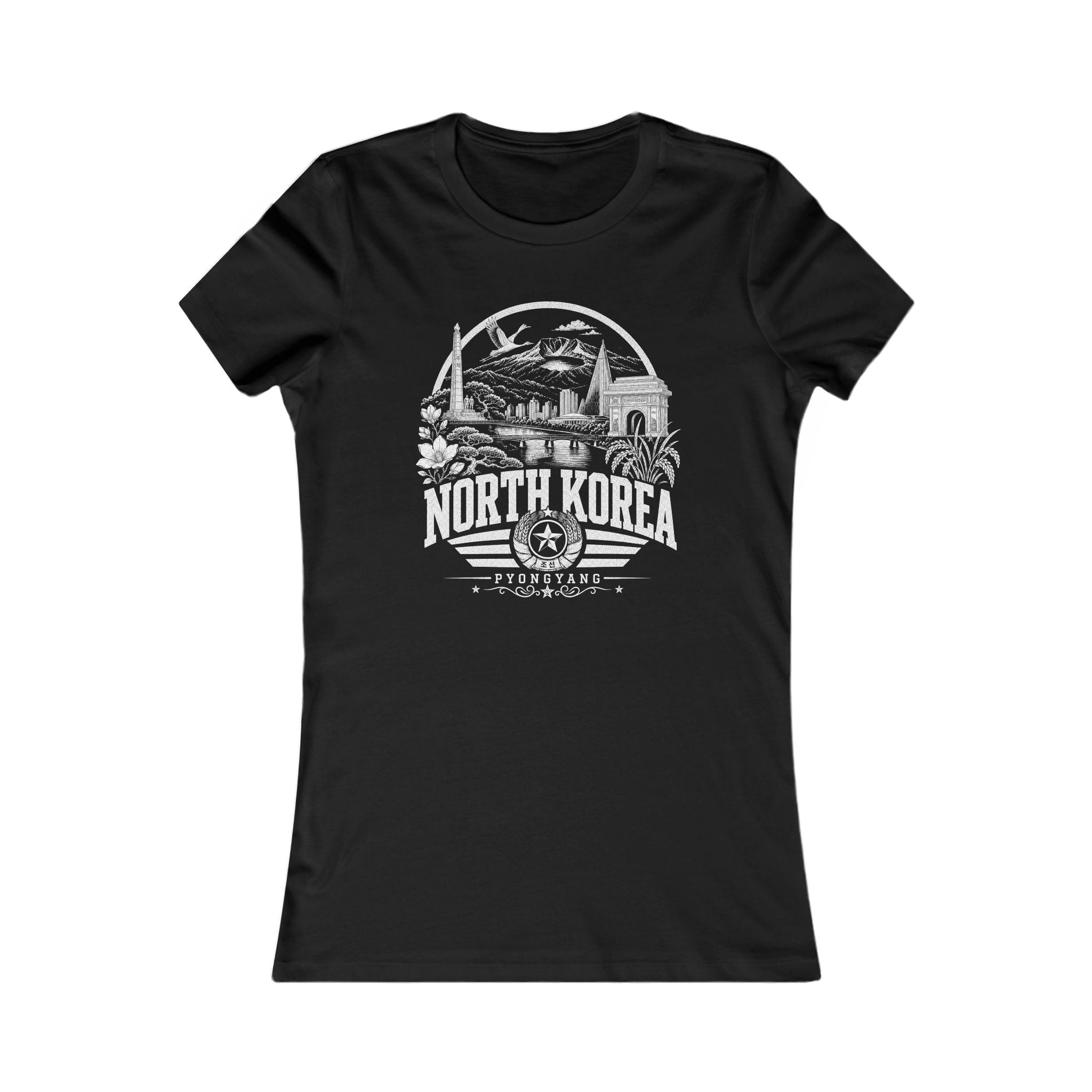 Camiseta Feminina Pyongyang Coreia do Norte