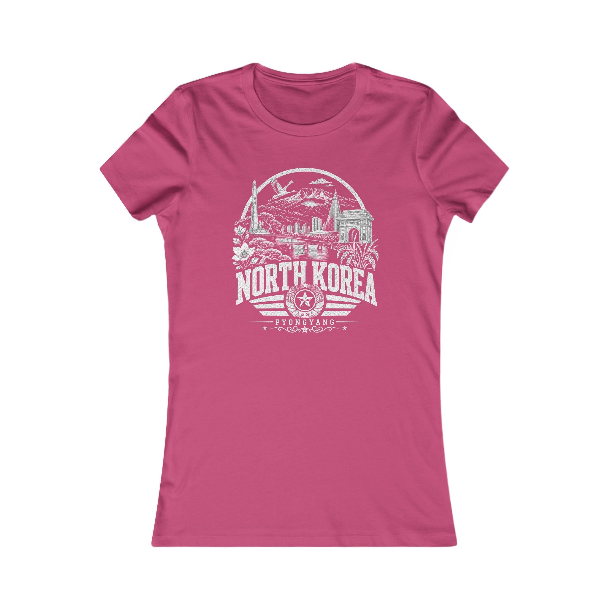 Camiseta Feminina Pyongyang Coreia do Norte