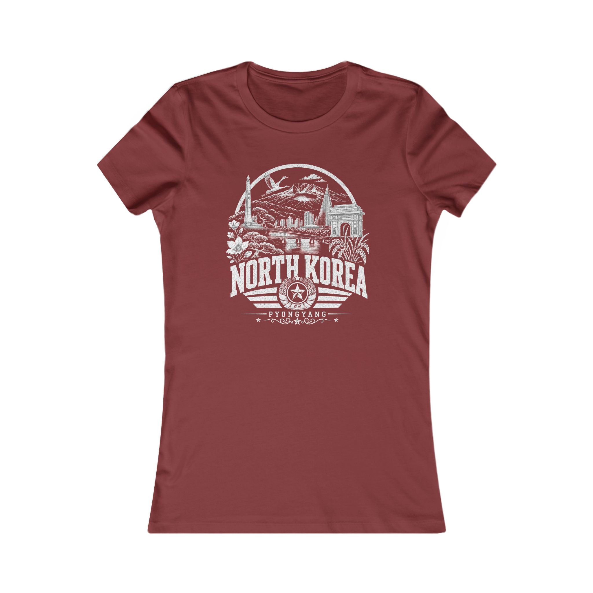 Camiseta Feminina Pyongyang Coreia do Norte