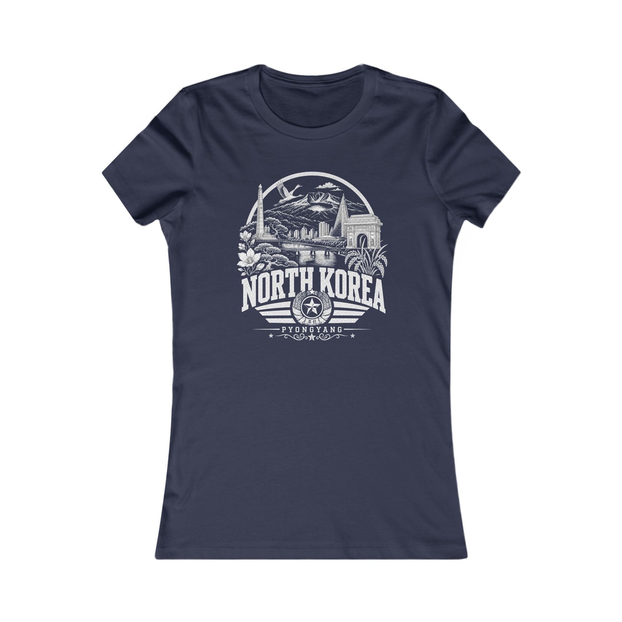 Camiseta Feminina Pyongyang Coreia do Norte