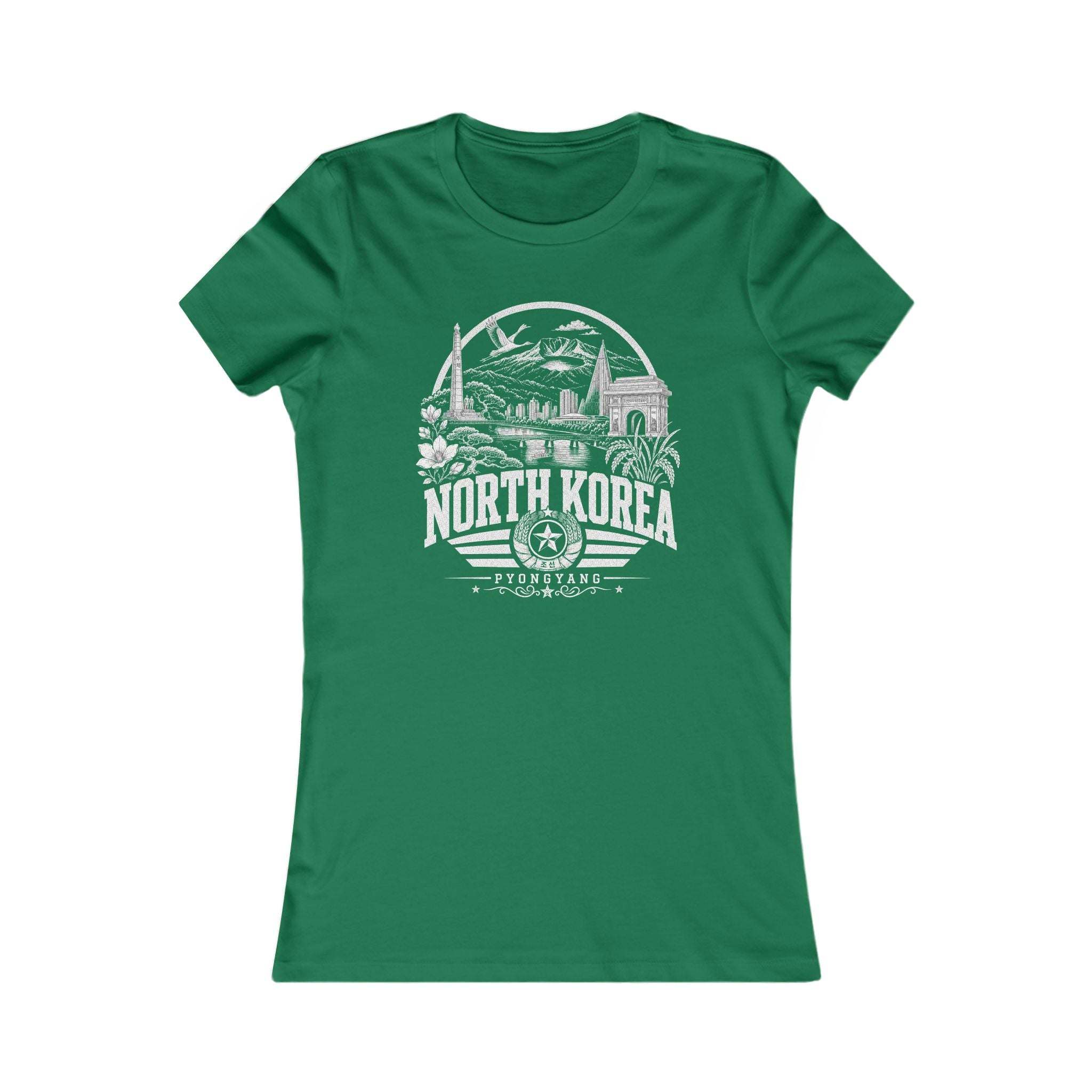 Camiseta Feminina Pyongyang Coreia do Norte