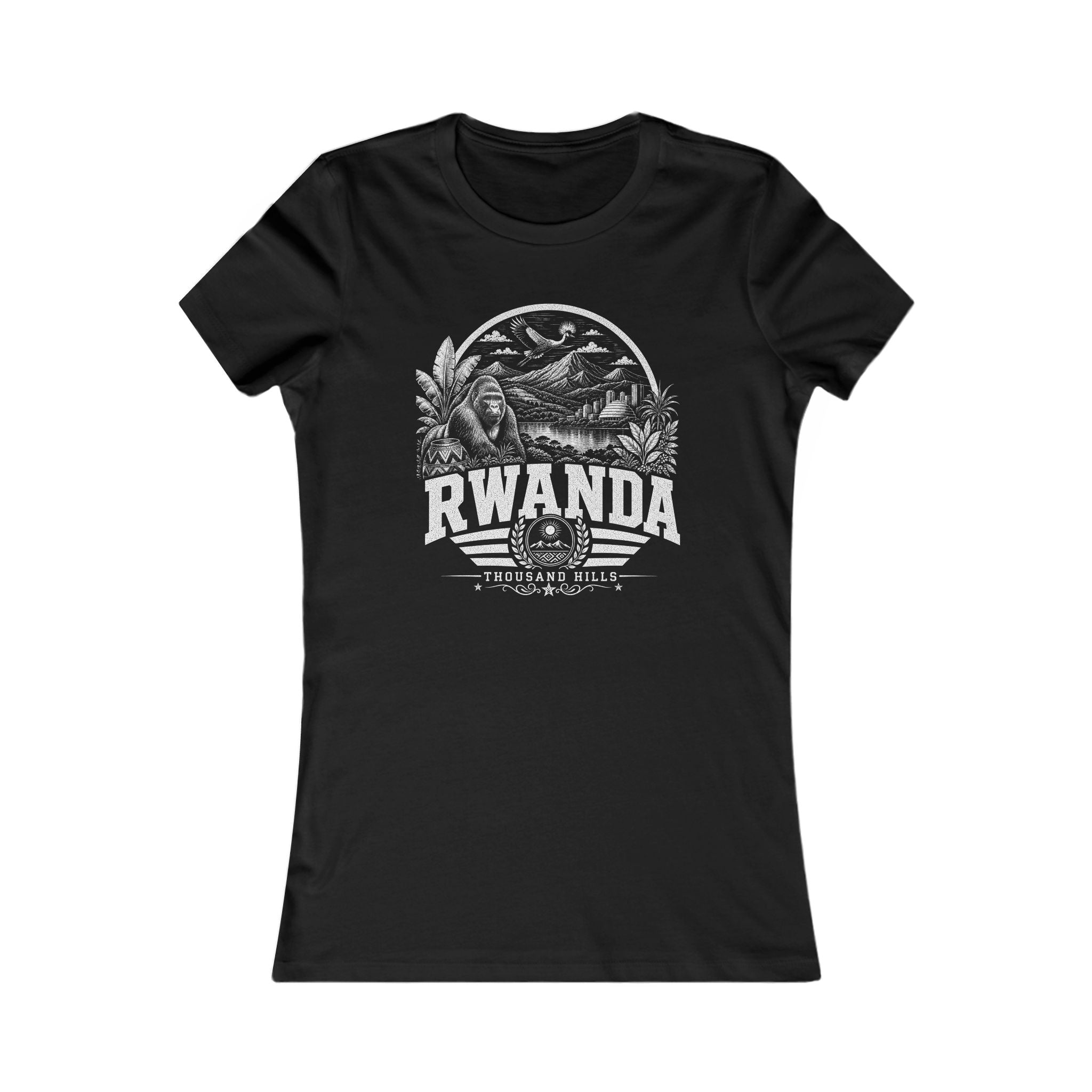 Camiseta Feminina Ruanda Mil Colinas