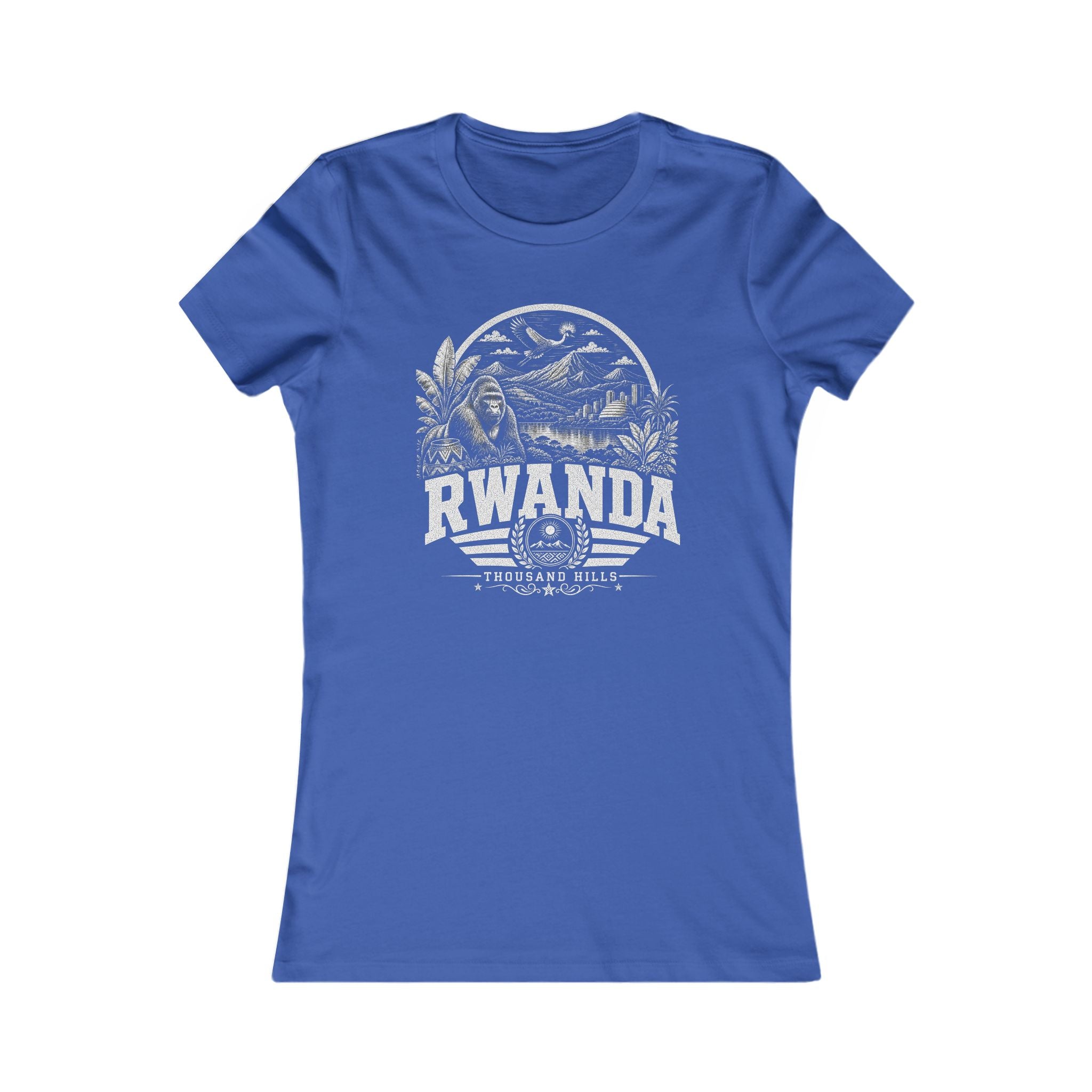 Camiseta Feminina Ruanda Mil Colinas