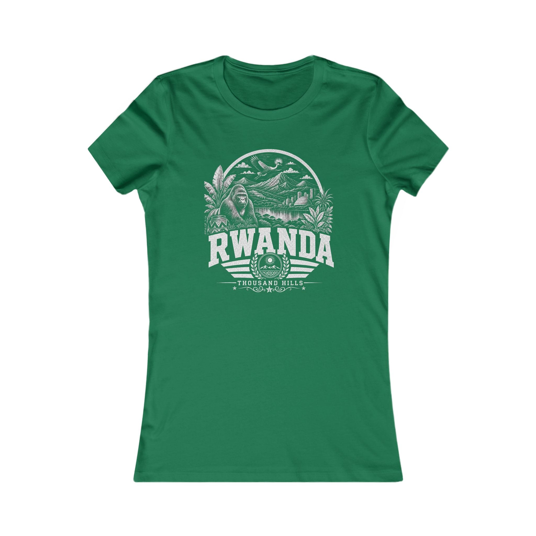 Camiseta Feminina Ruanda Mil Colinas