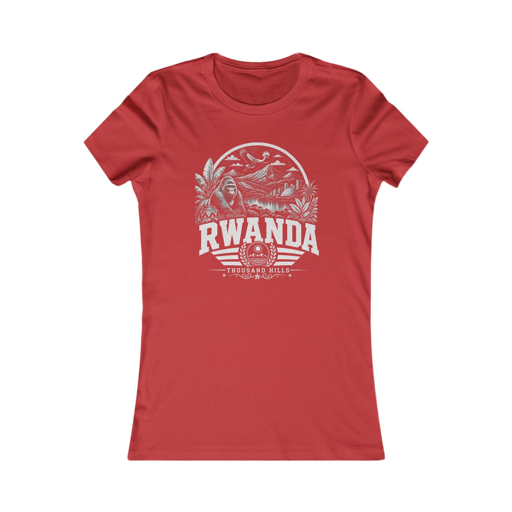 Camiseta Feminina Ruanda Mil Colinas