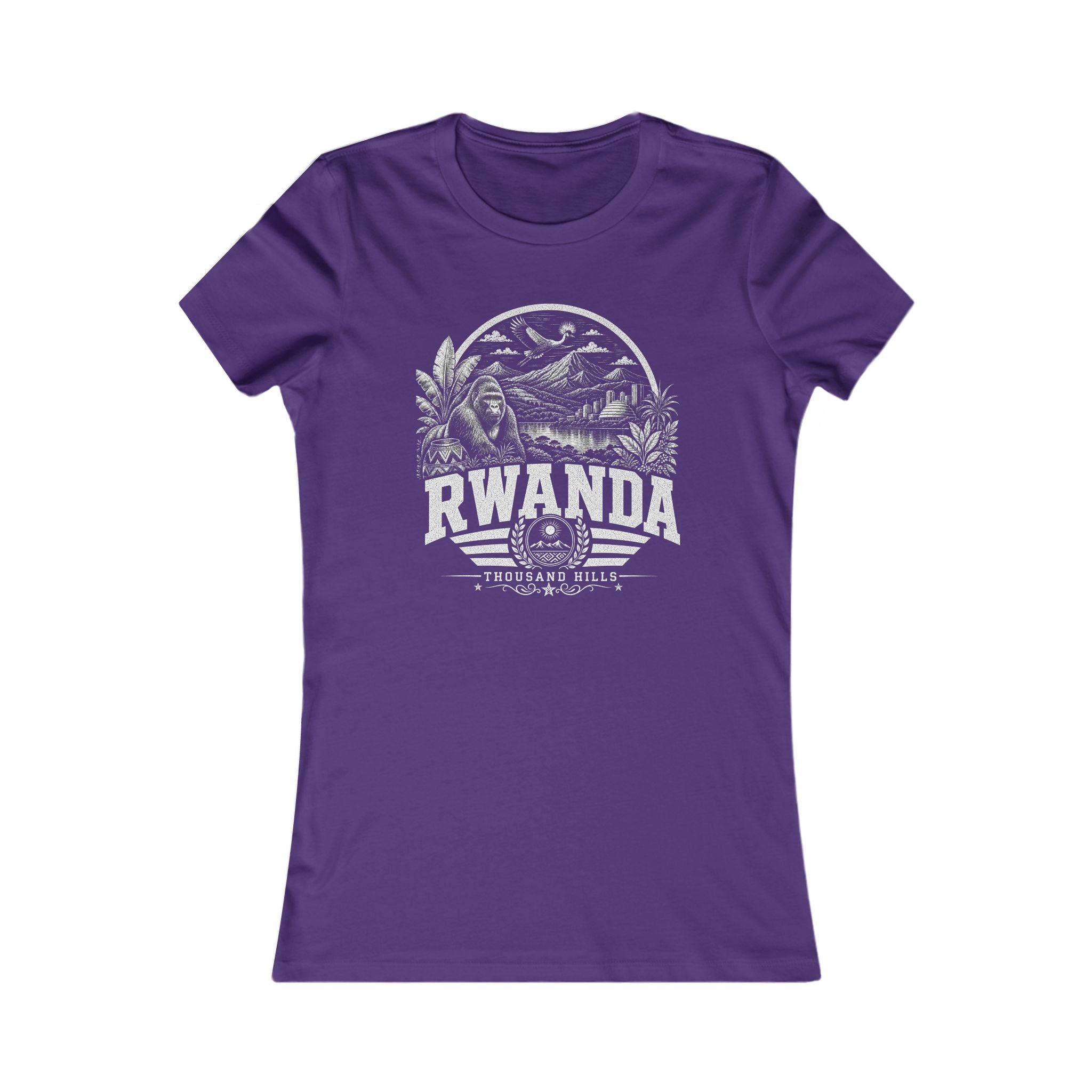 Camiseta Feminina Ruanda Mil Colinas