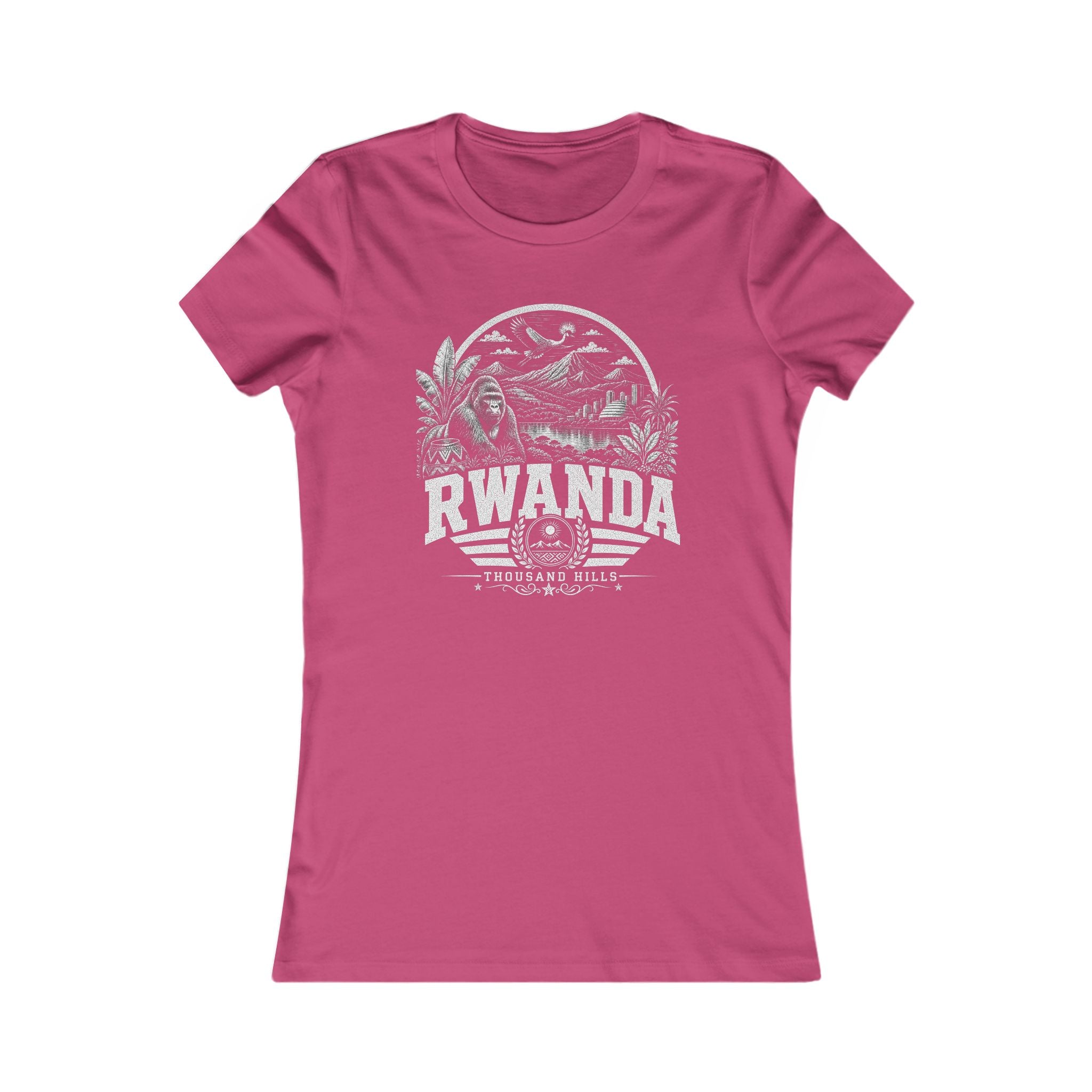 Camiseta Feminina Ruanda Mil Colinas