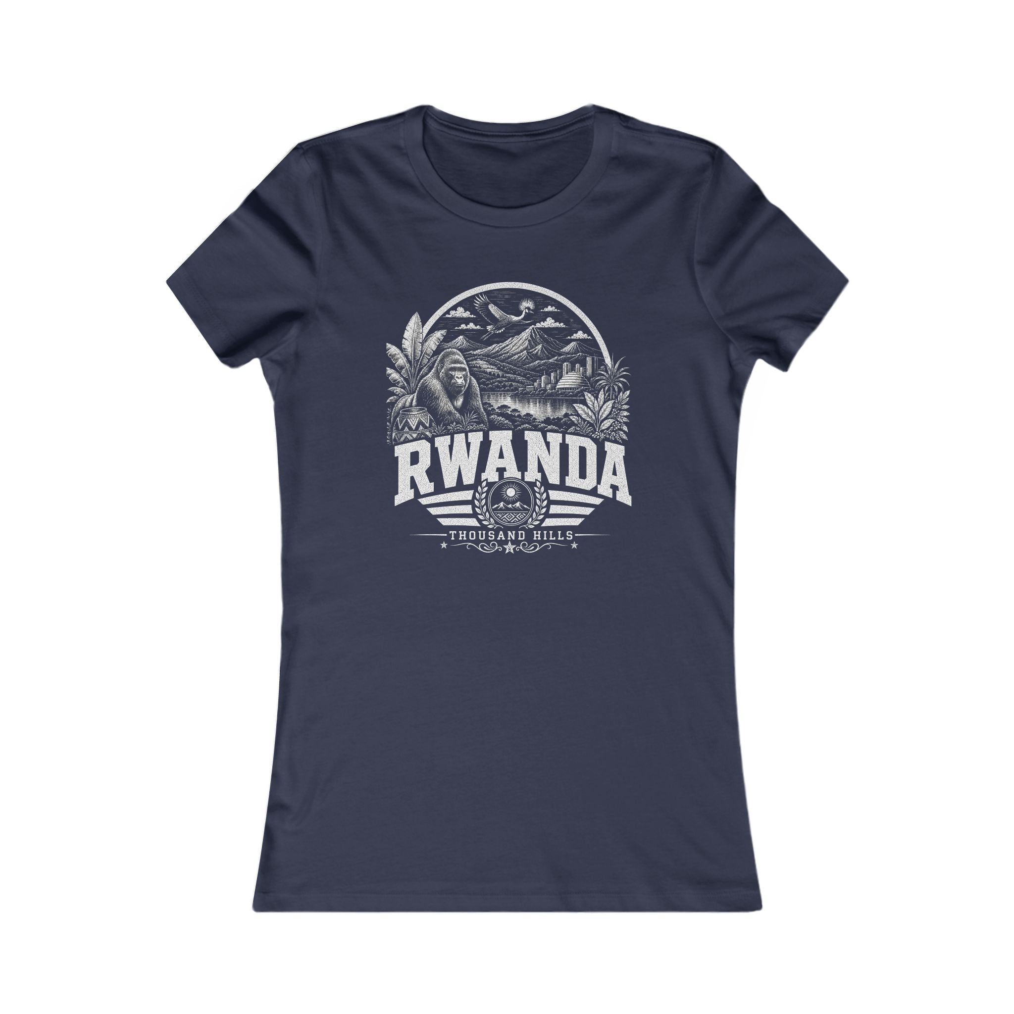 Camiseta Feminina Ruanda Mil Colinas