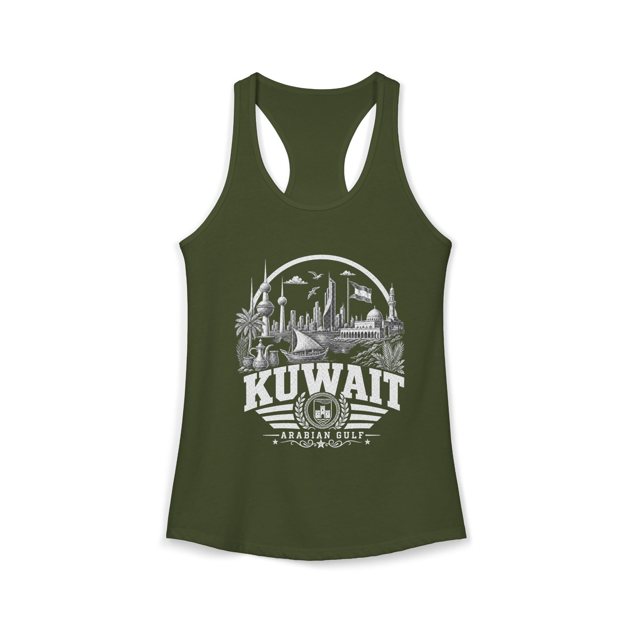 Regata feminina Golfo Árabe Kuwait