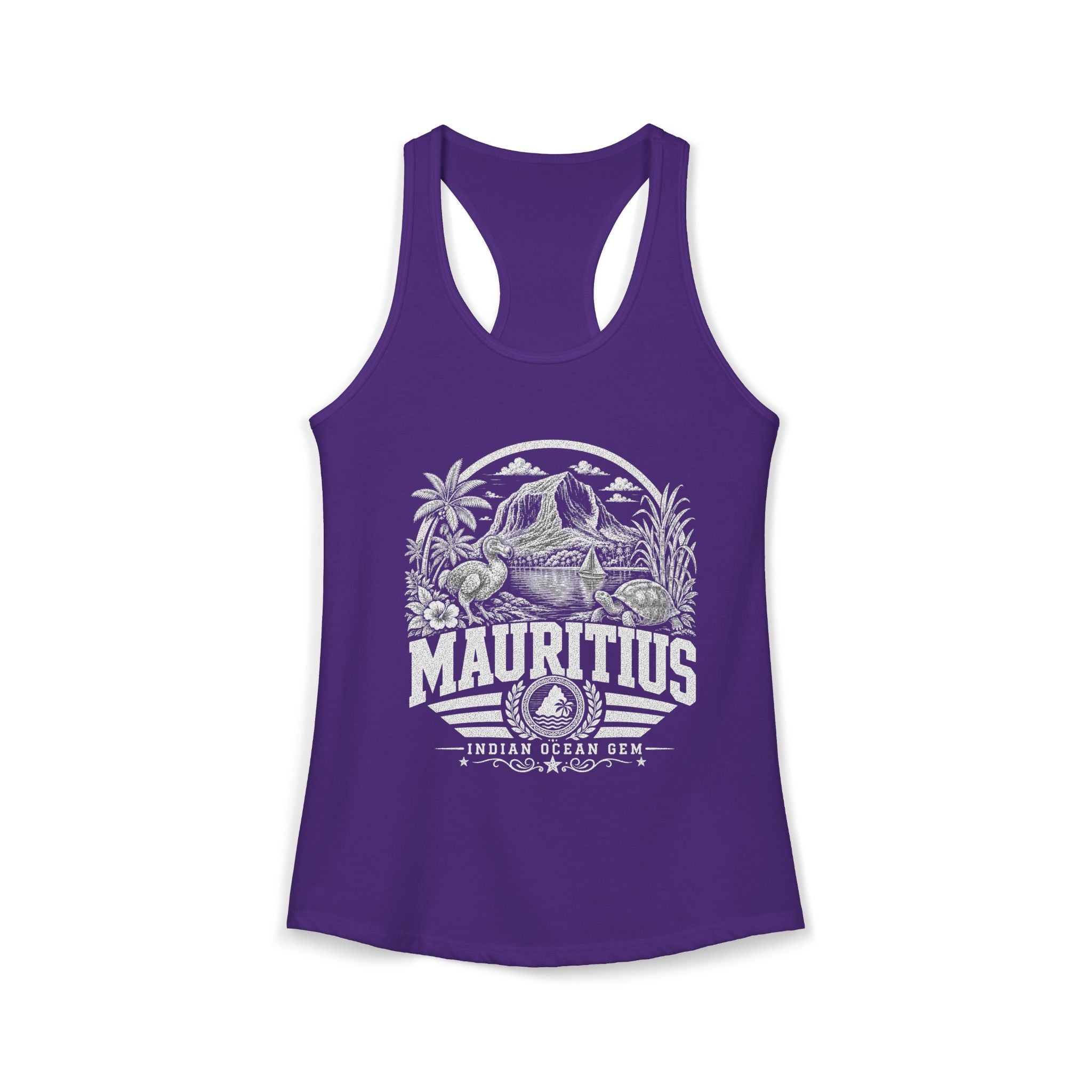 Mauritius Indian Ocean Gem Women's Tank Top