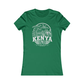 Camiseta Feminina "Espírito do Safári Queniano"