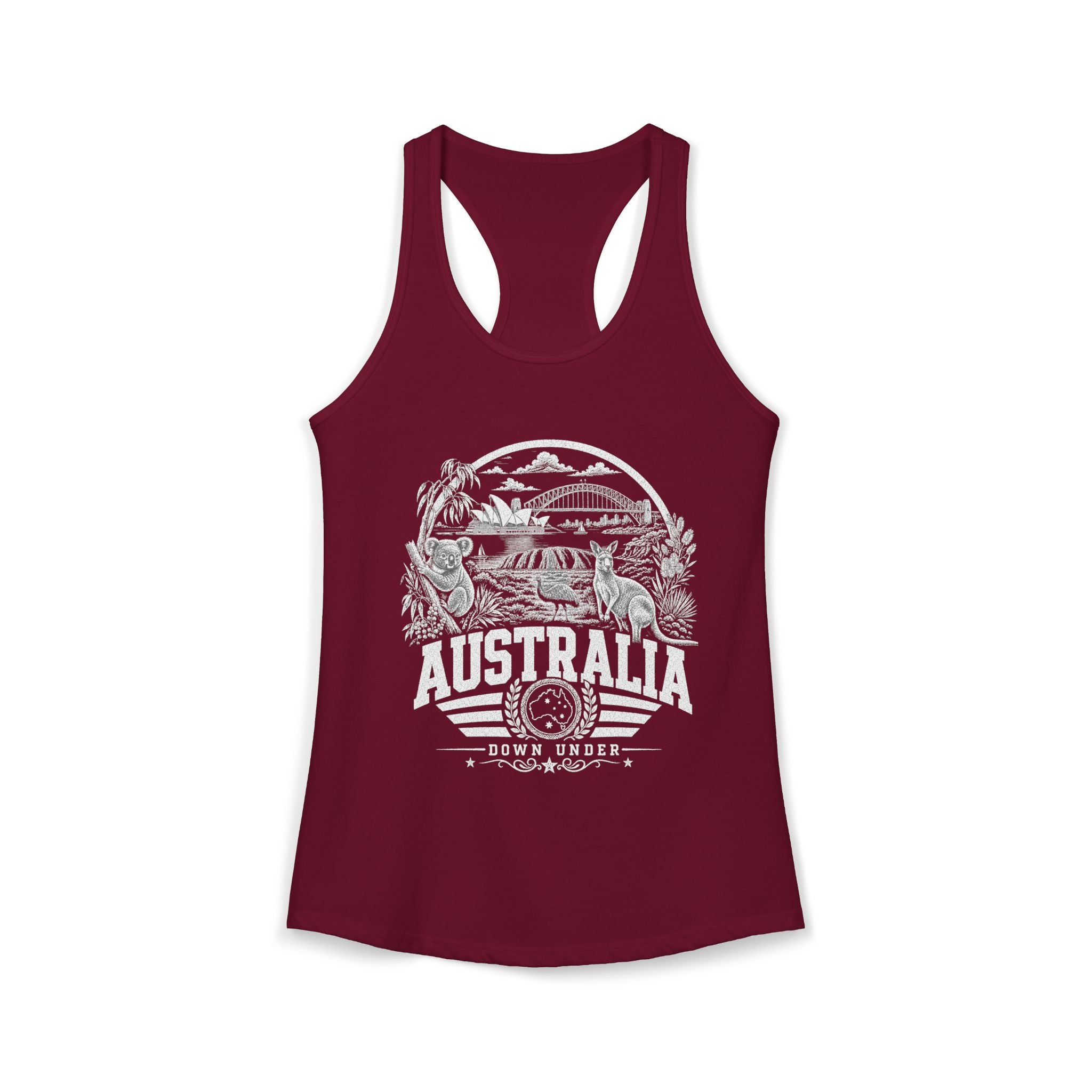 Australia Down Under Women's Tank Top