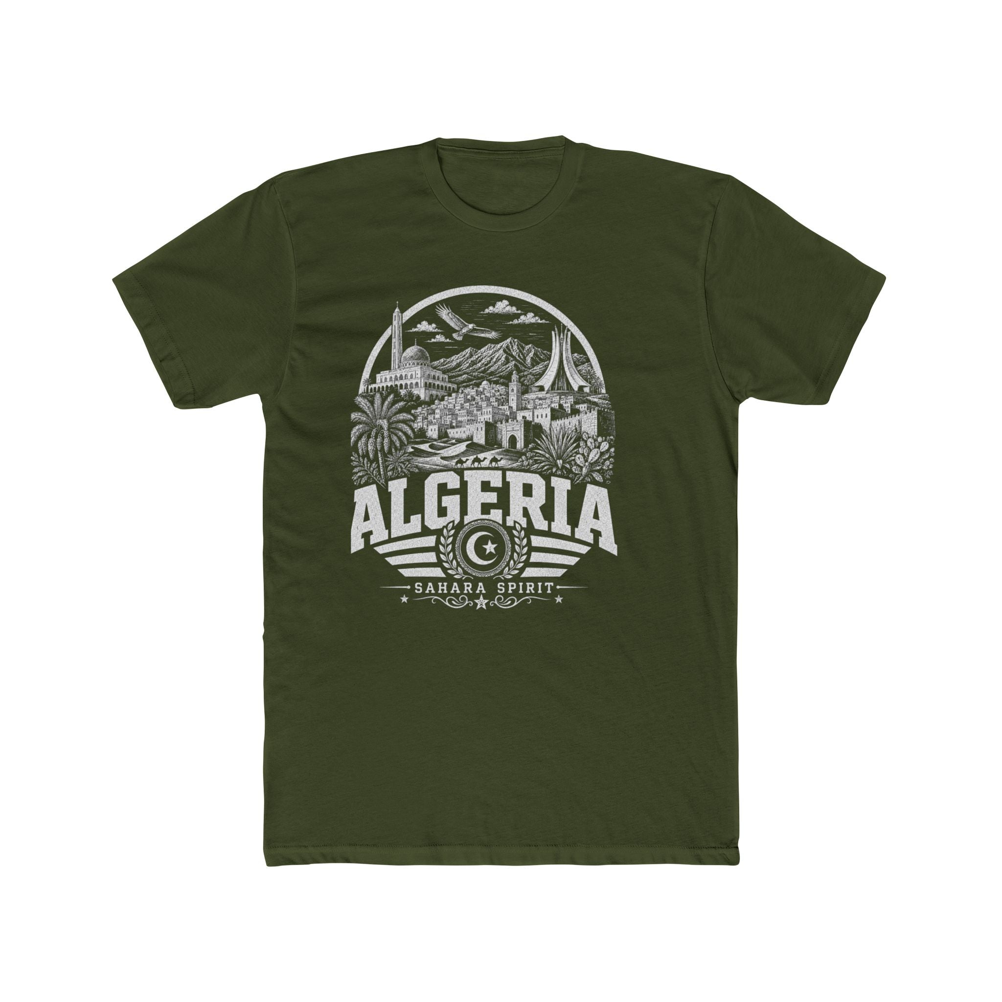Camiseta Masculina Algeria Sahara Spirit