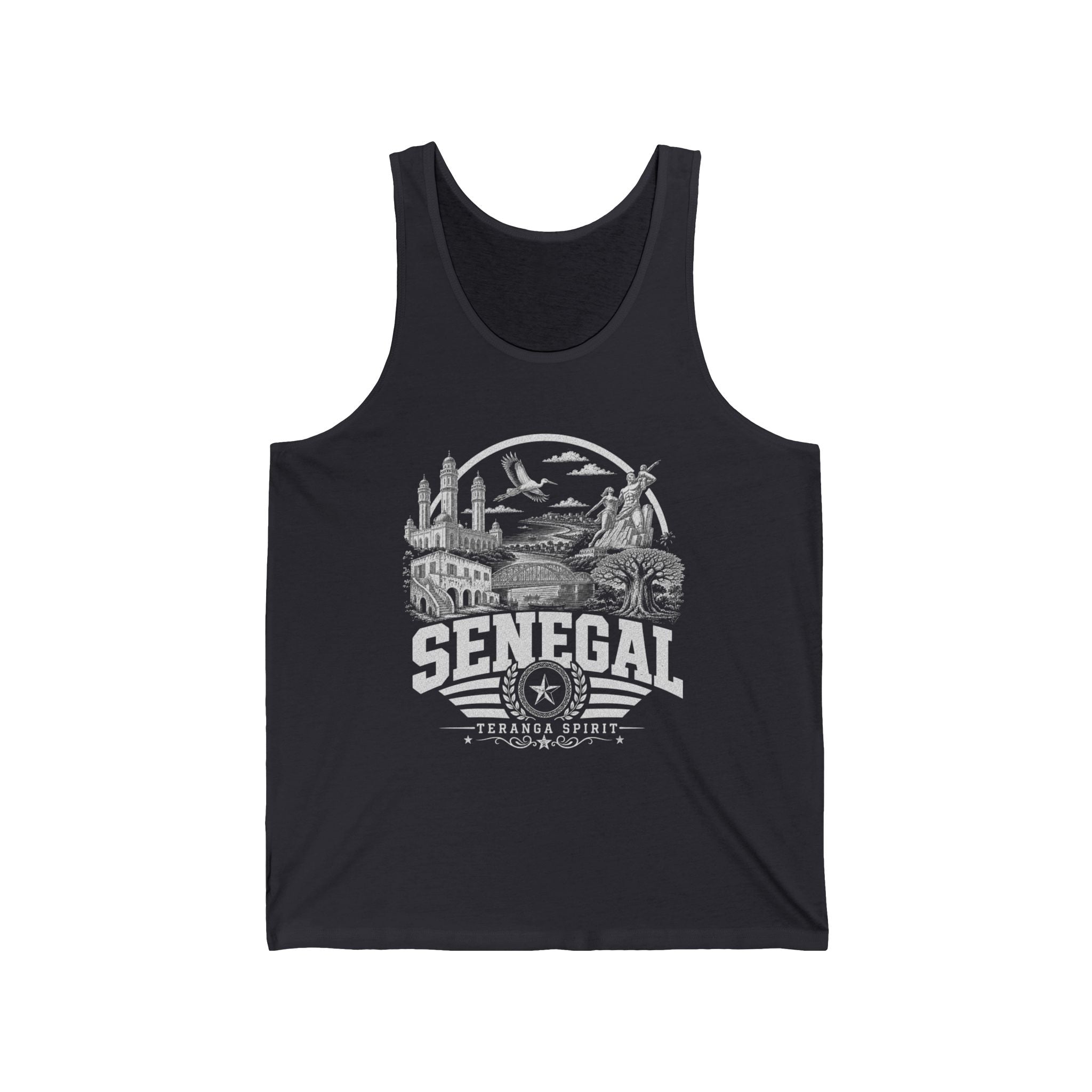 Senegal Teranga Spirit Men's Tank Top