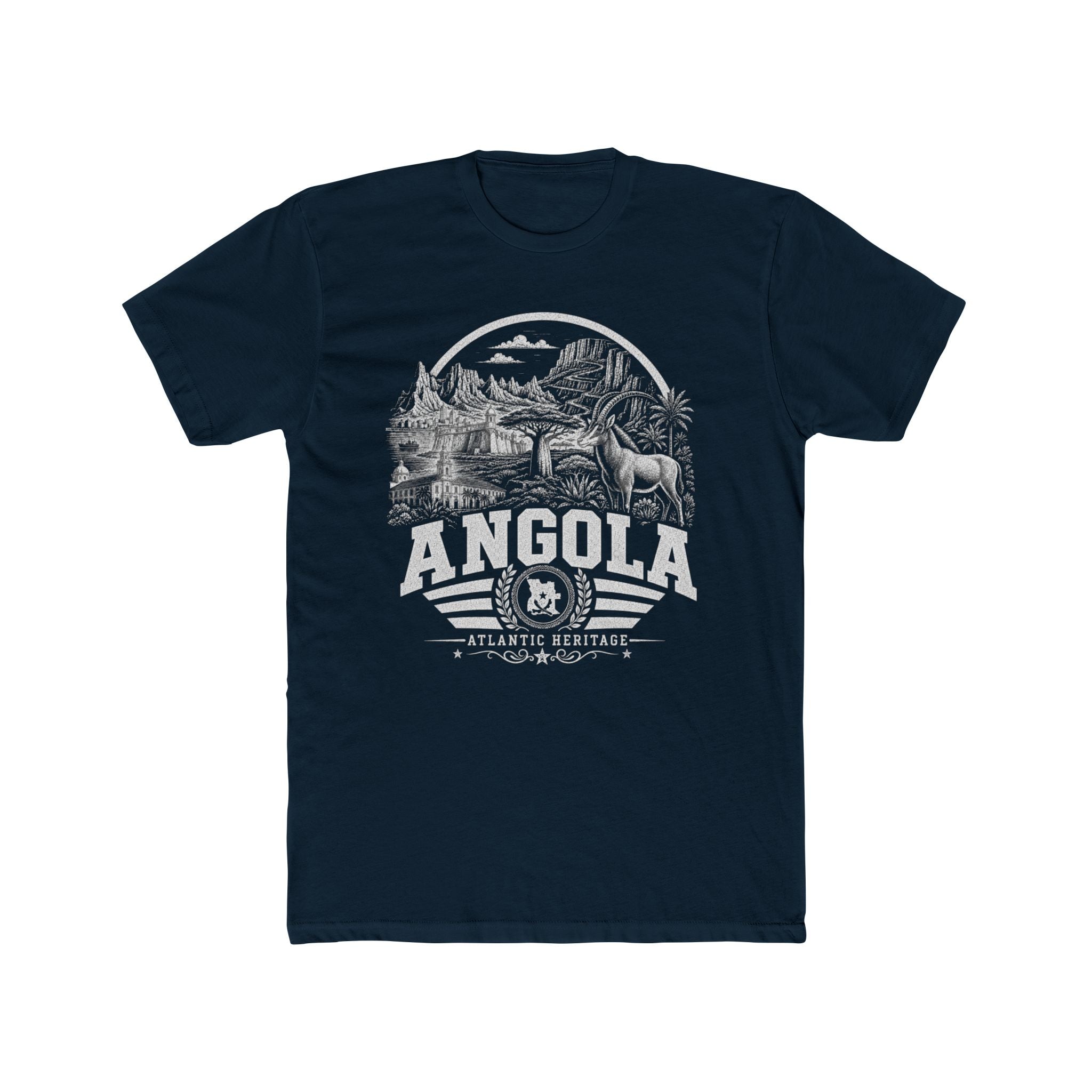 Camiseta Masculina Angola Atlantic Heritage