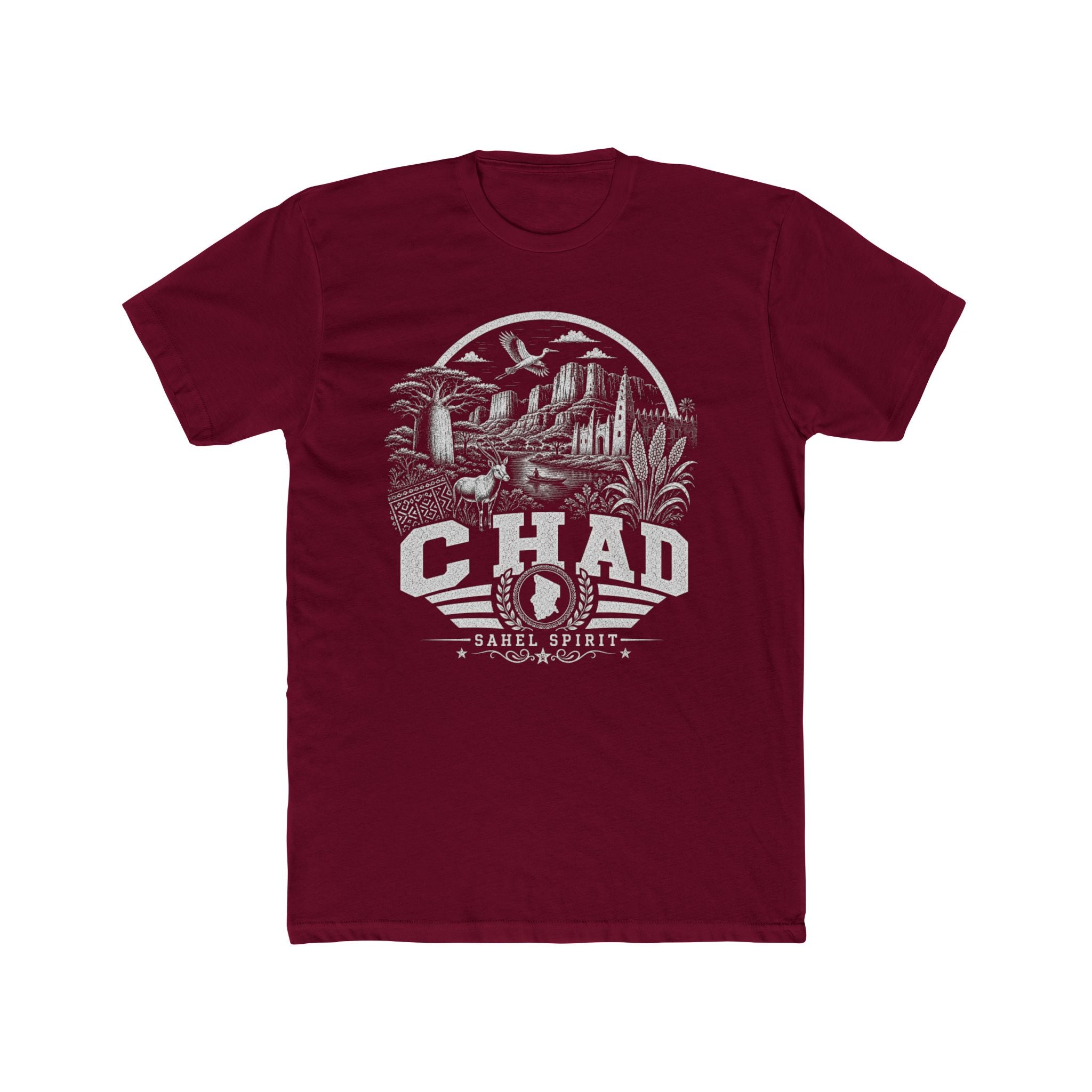 Camiseta Masculina Chade Sahel Spirit
