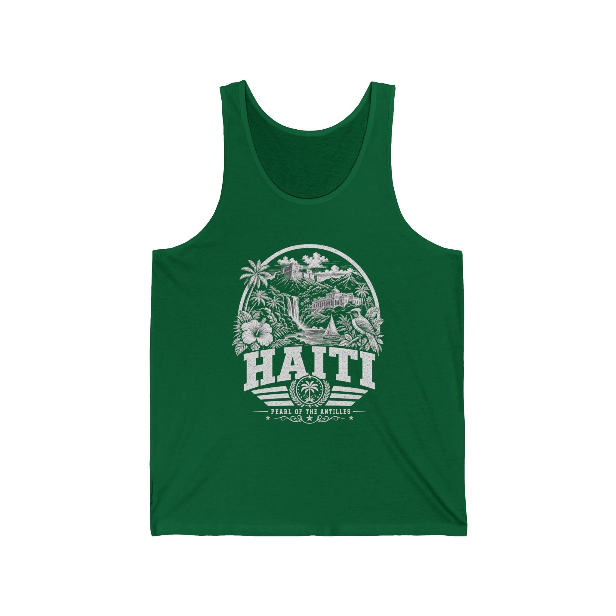 Haiti Pearl of the Antilles Men's Tank Top