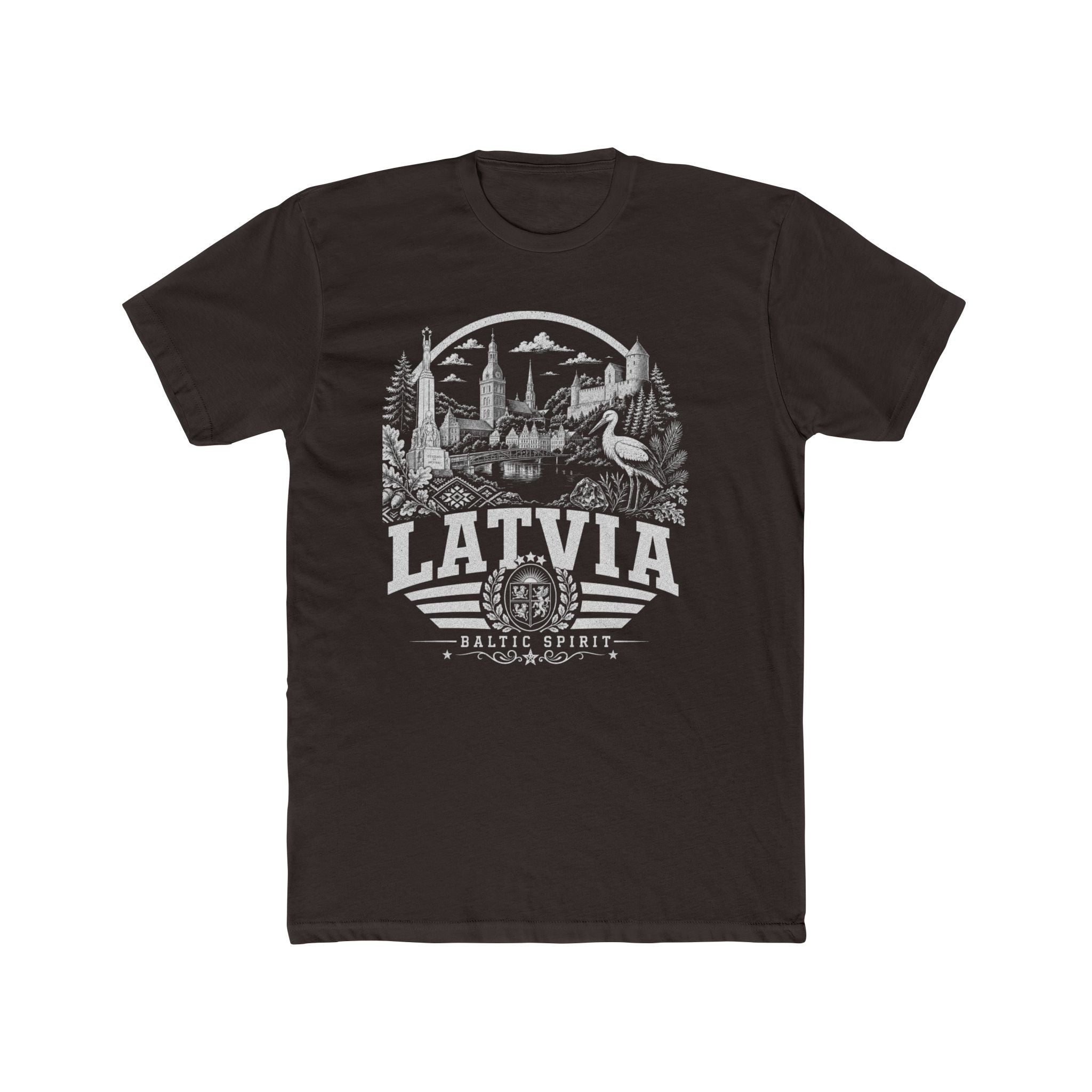 Camiseta de hombre de Letonia