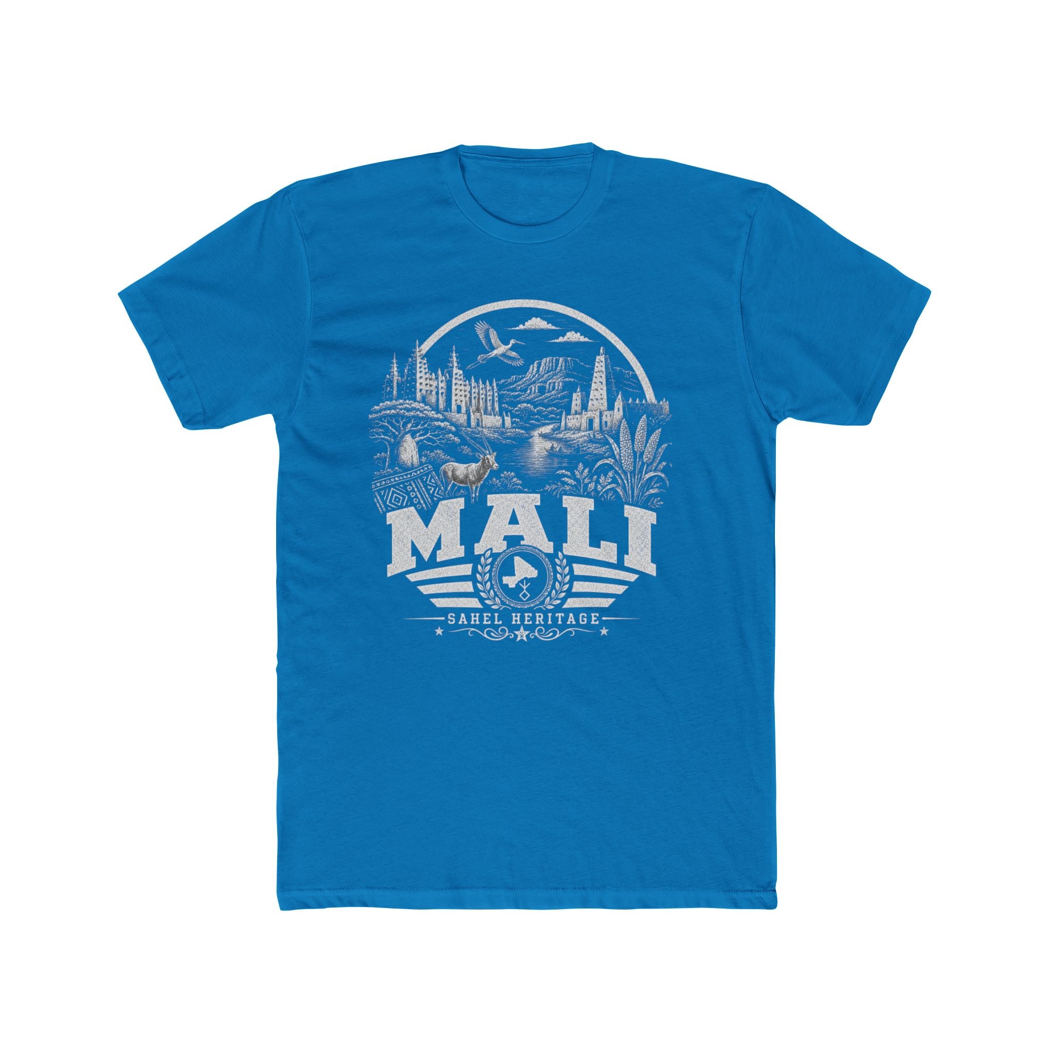 Camiseta Masculina Mali Sahel Heritage