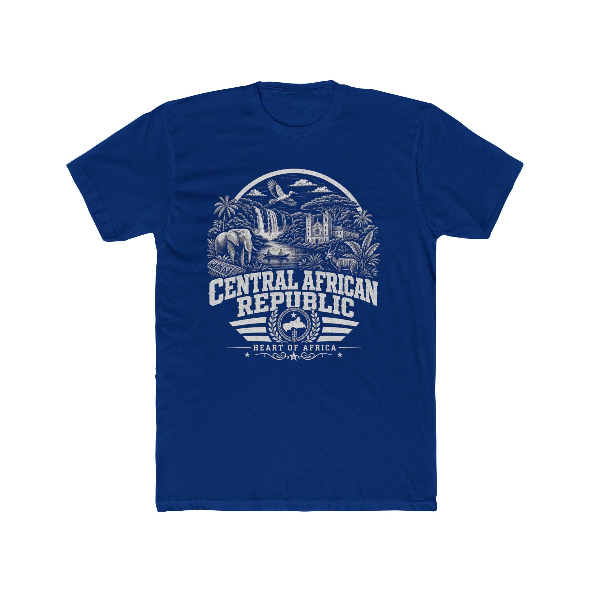 Central African Republic Heart of Africa Men's Tee
