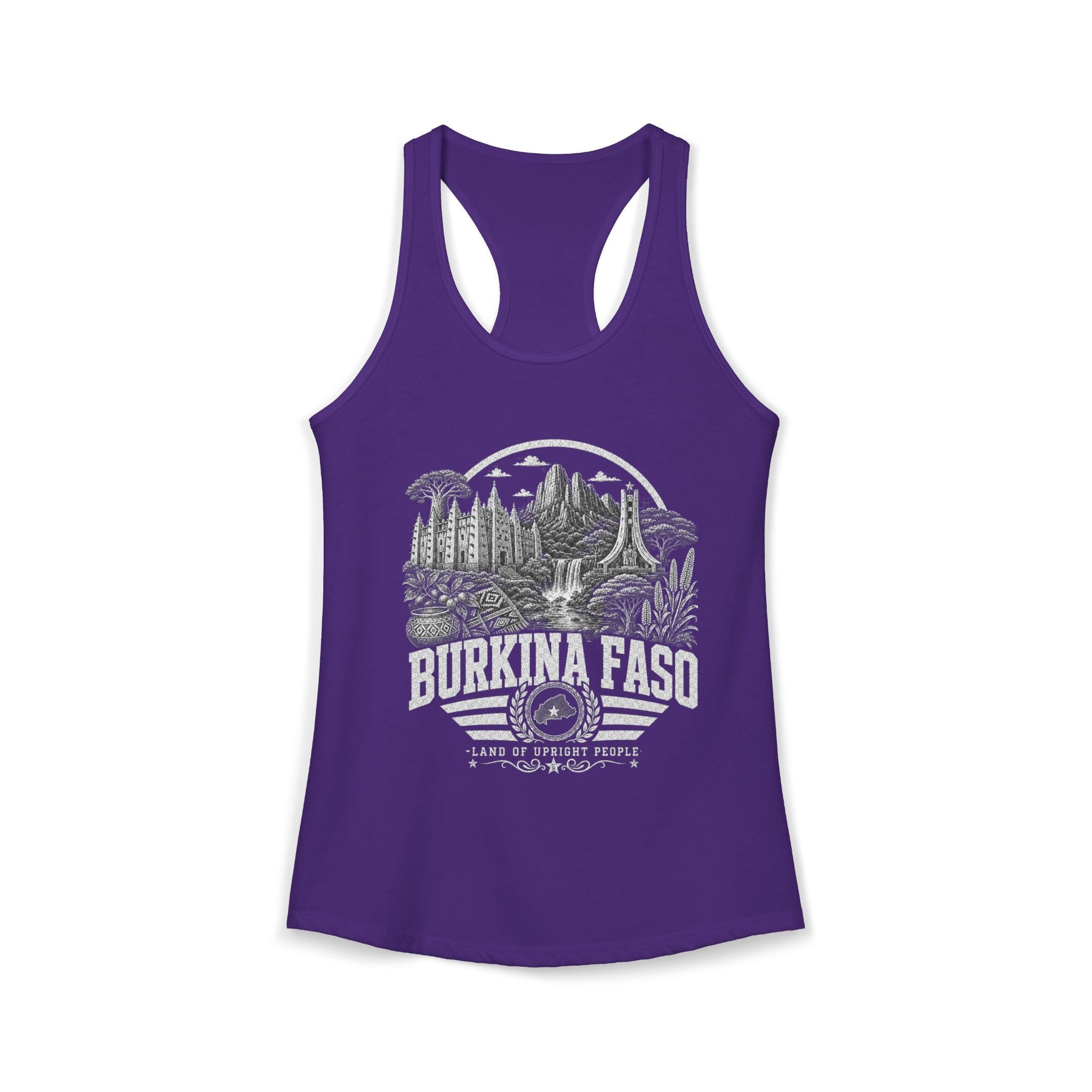 Burkina Faso Land of Upright People Women's Tank Top