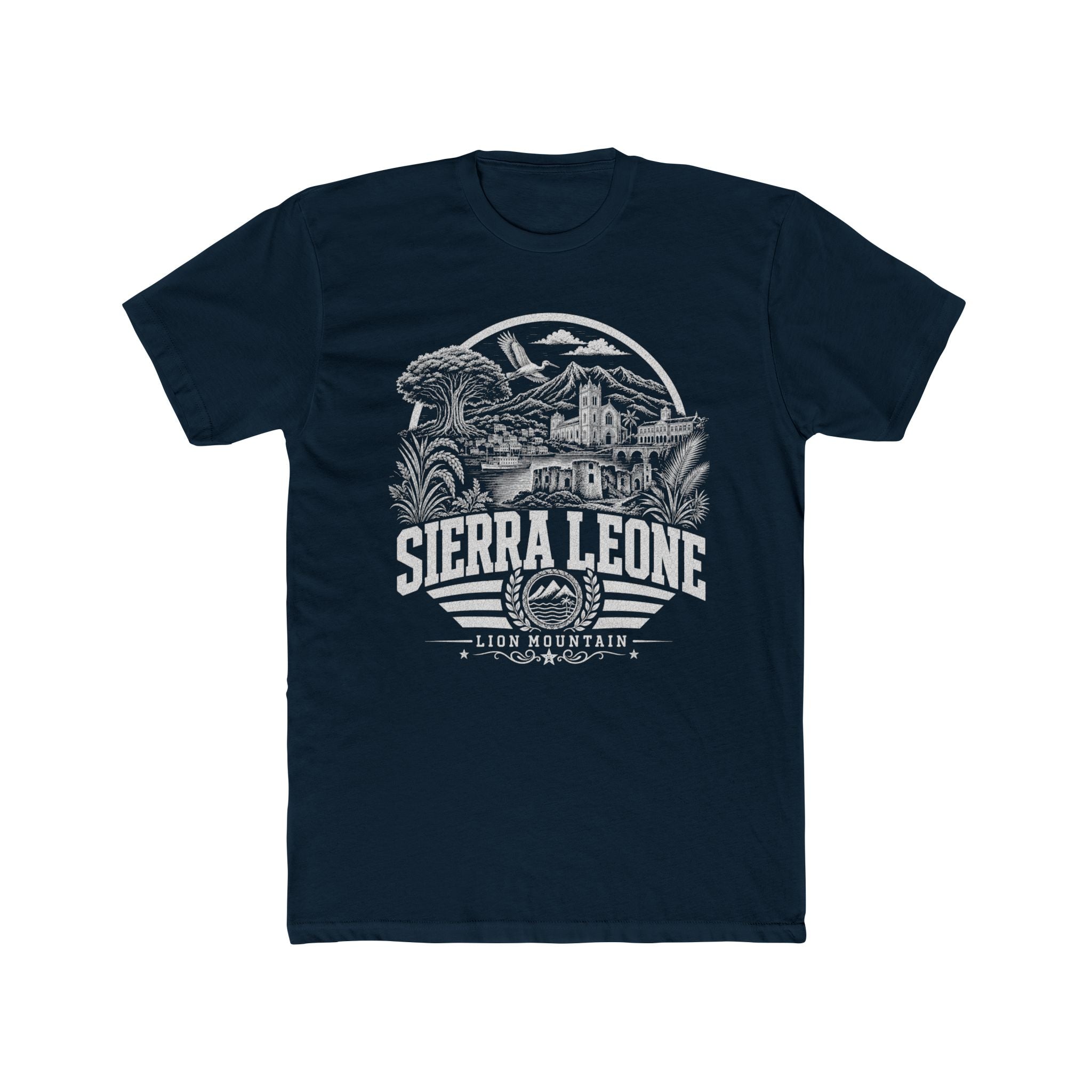 Sierra Leone Lion Mountain Men's Tee