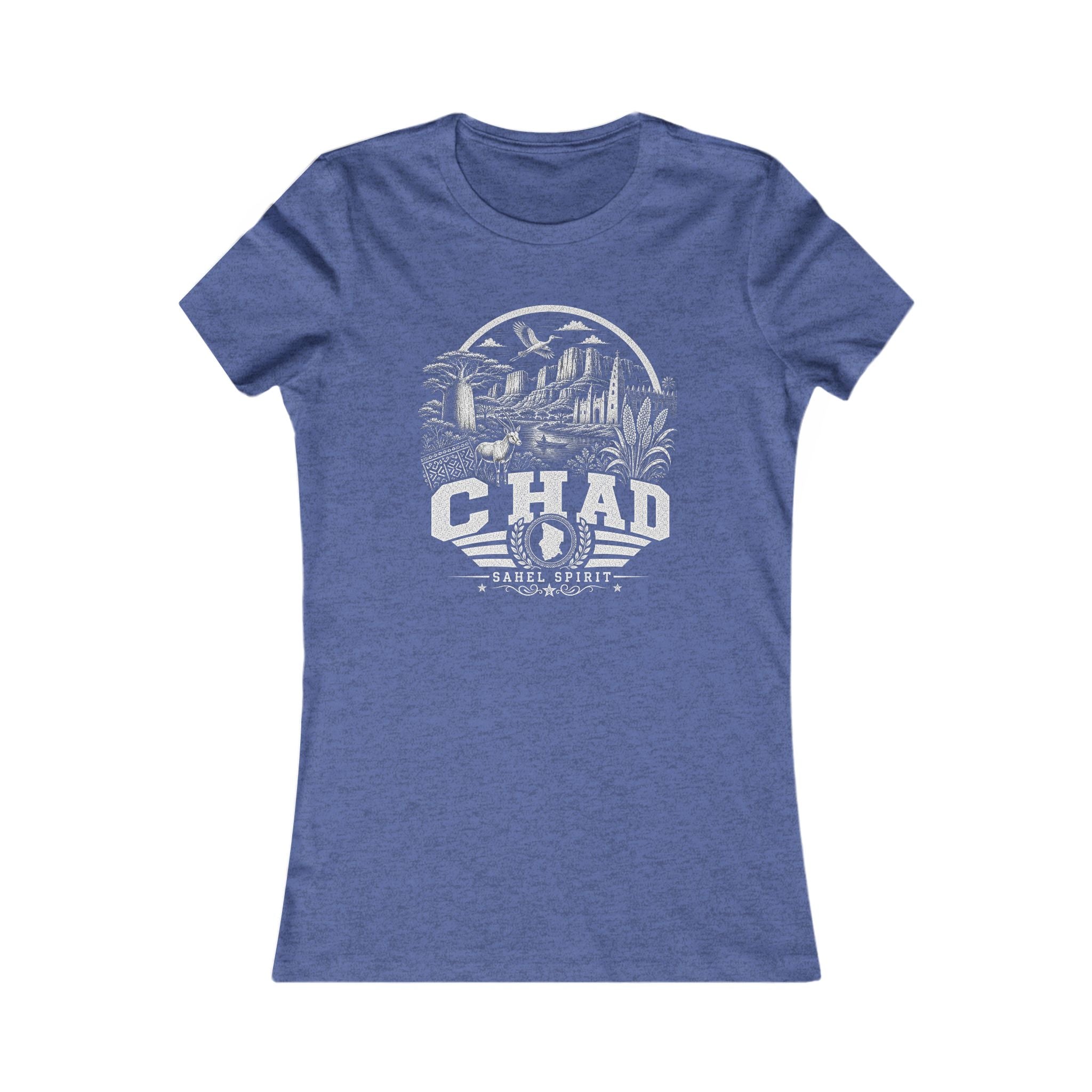 Camiseta Feminina Chade Sahel Spirit