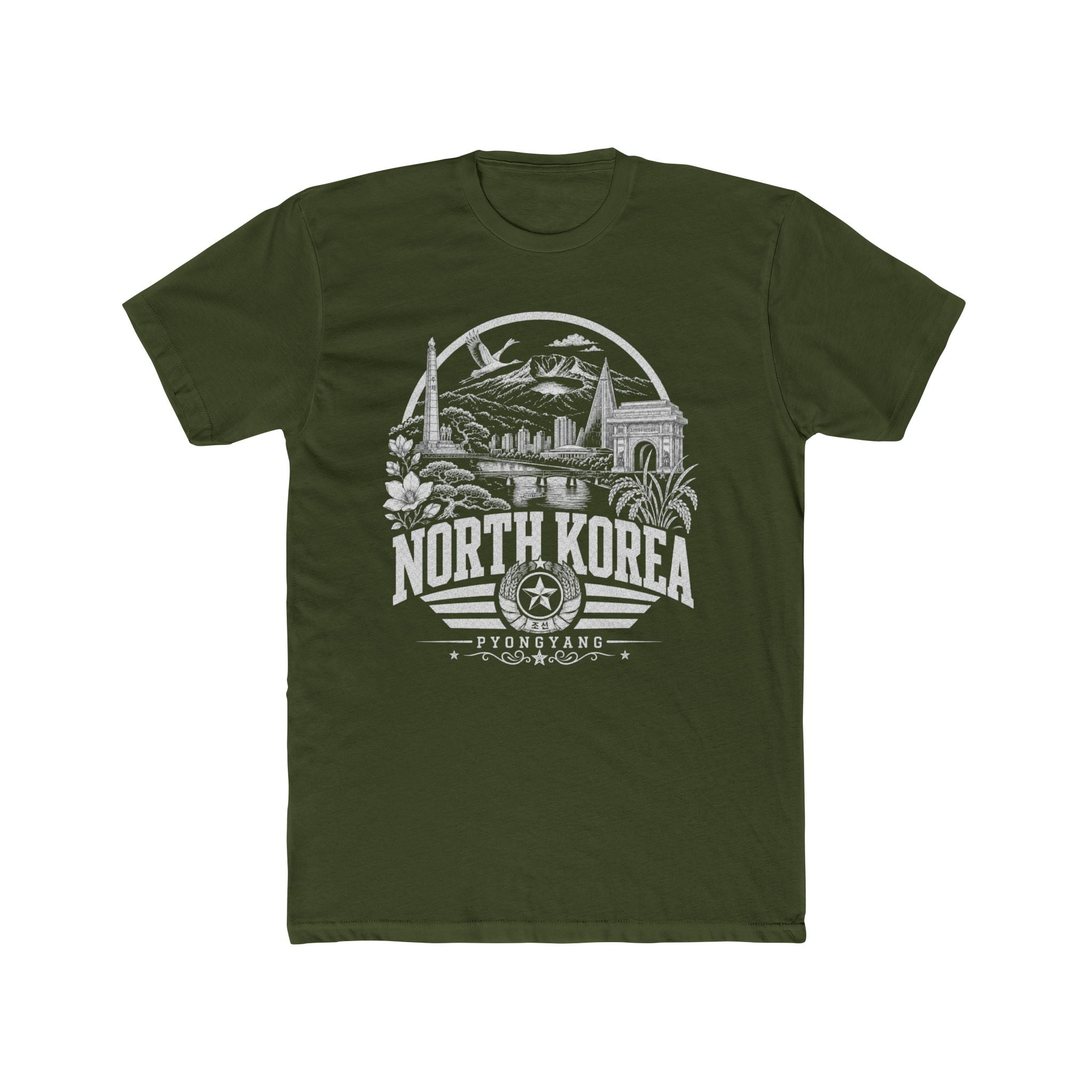Camiseta masculina Pyongyang, Coreia do Norte