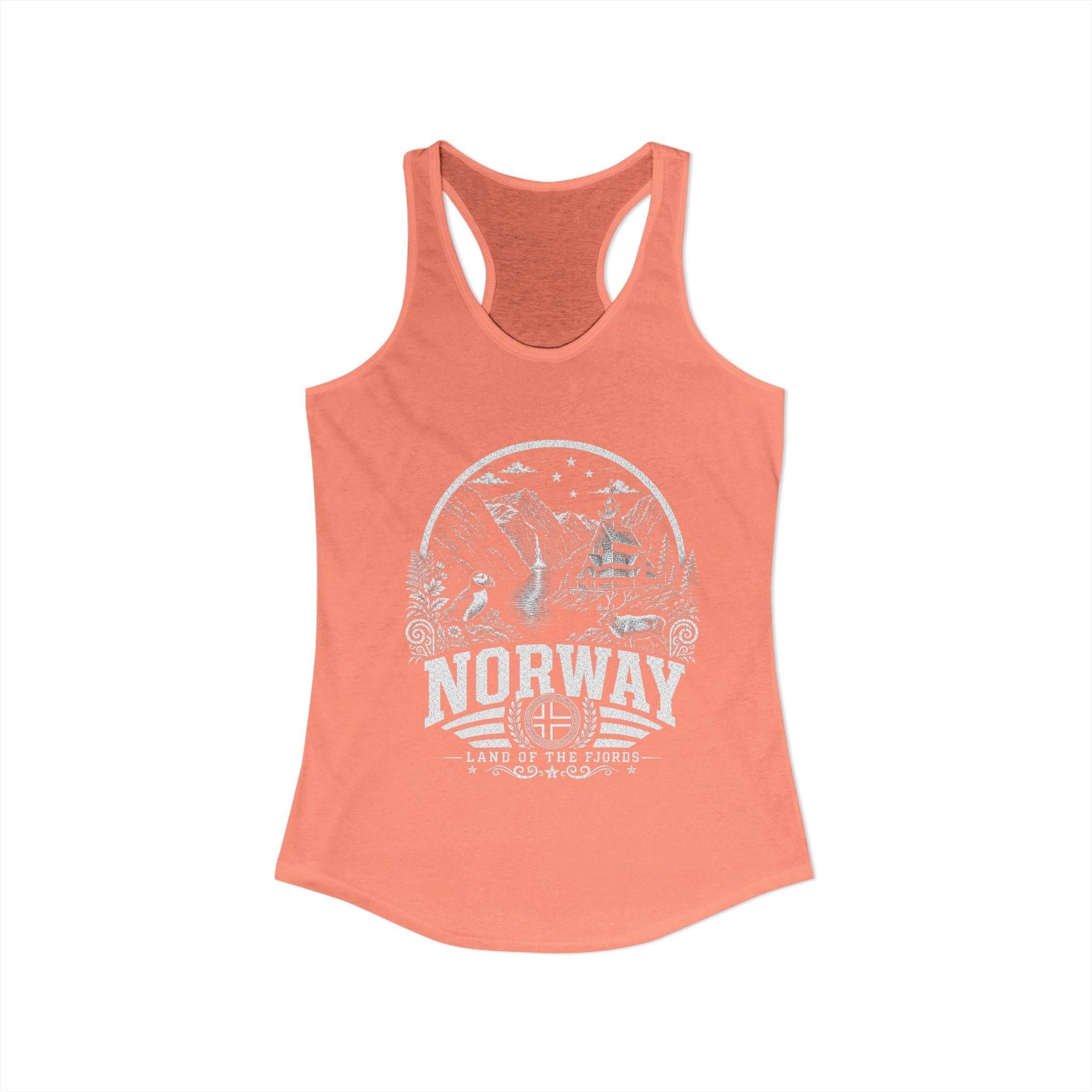 Norway Land of Fjords Women's Tank Top
