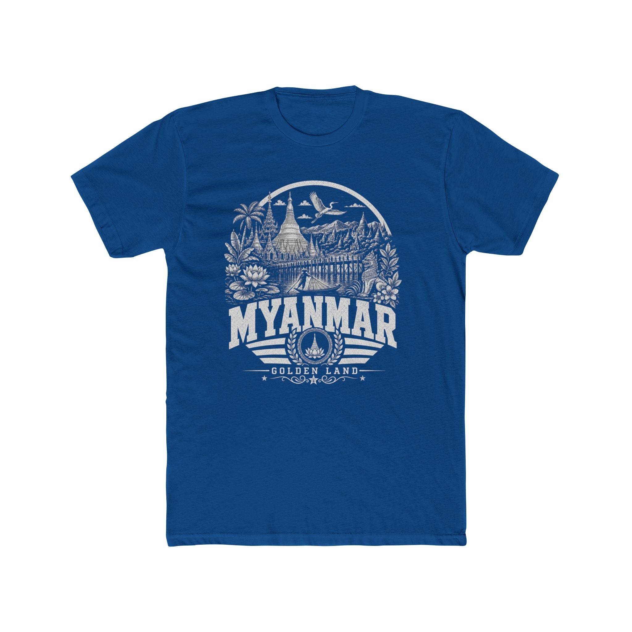 Camiseta Masculina Mianmar Terra Dourada
