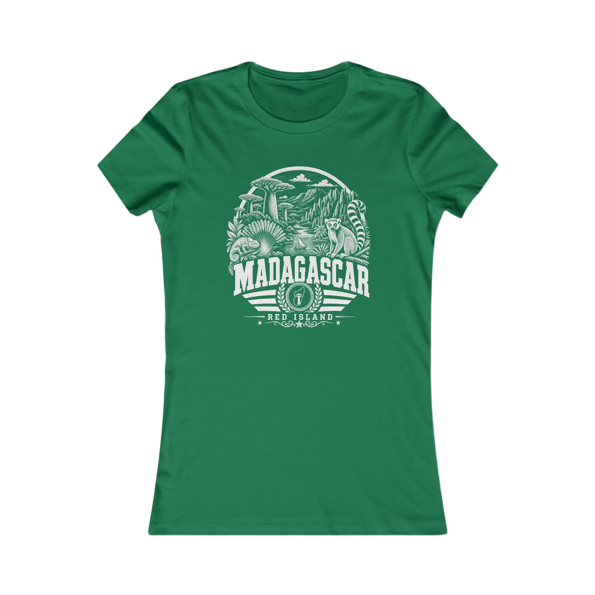 Madagascar Red Island Women's Tee